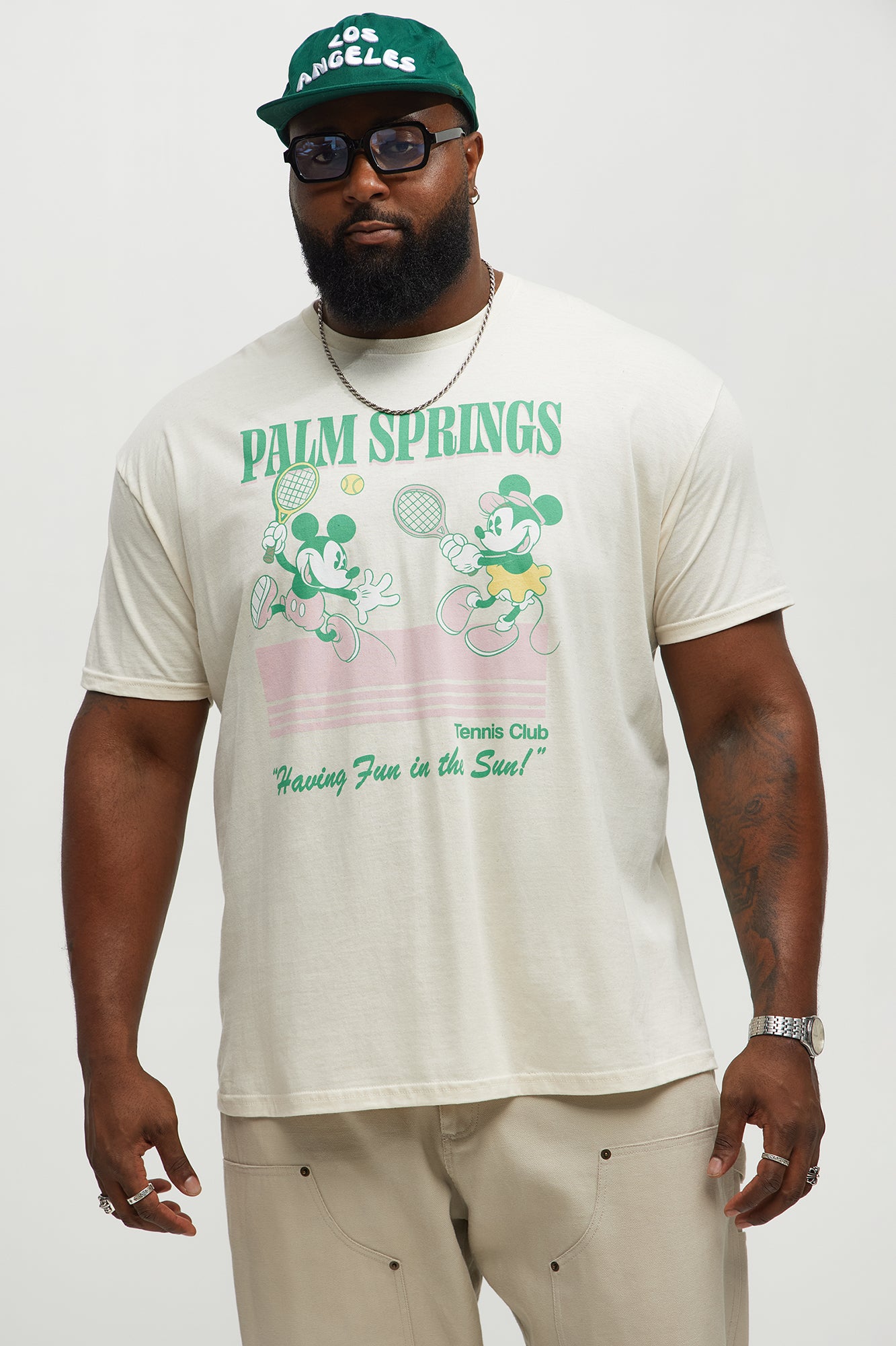 Disney Tennis Club Short Sleeve Tee - Natural - Image 4