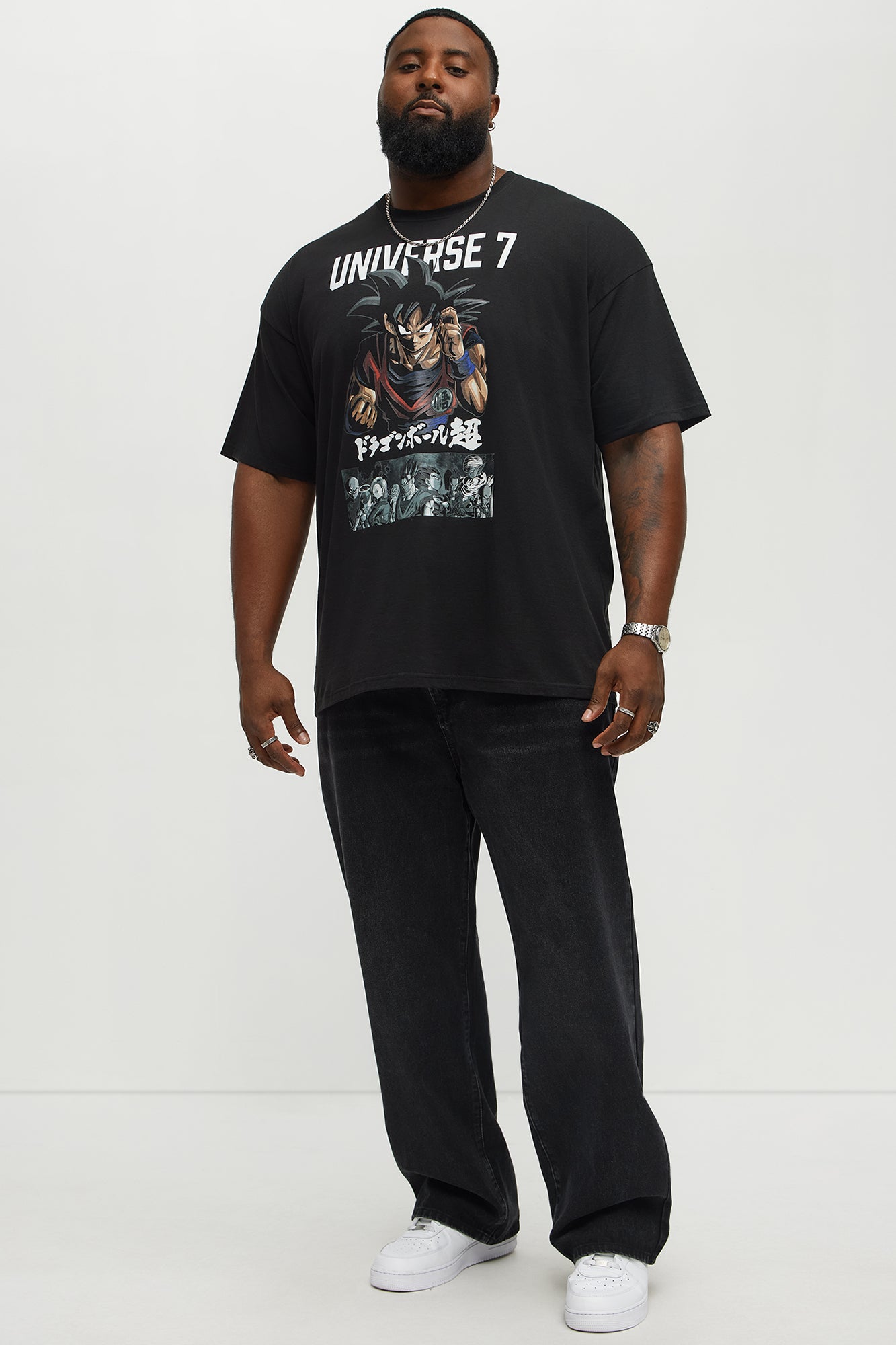 Dragon Ball Super Universe 7 Short Sleeve Tee - Black - Image 5