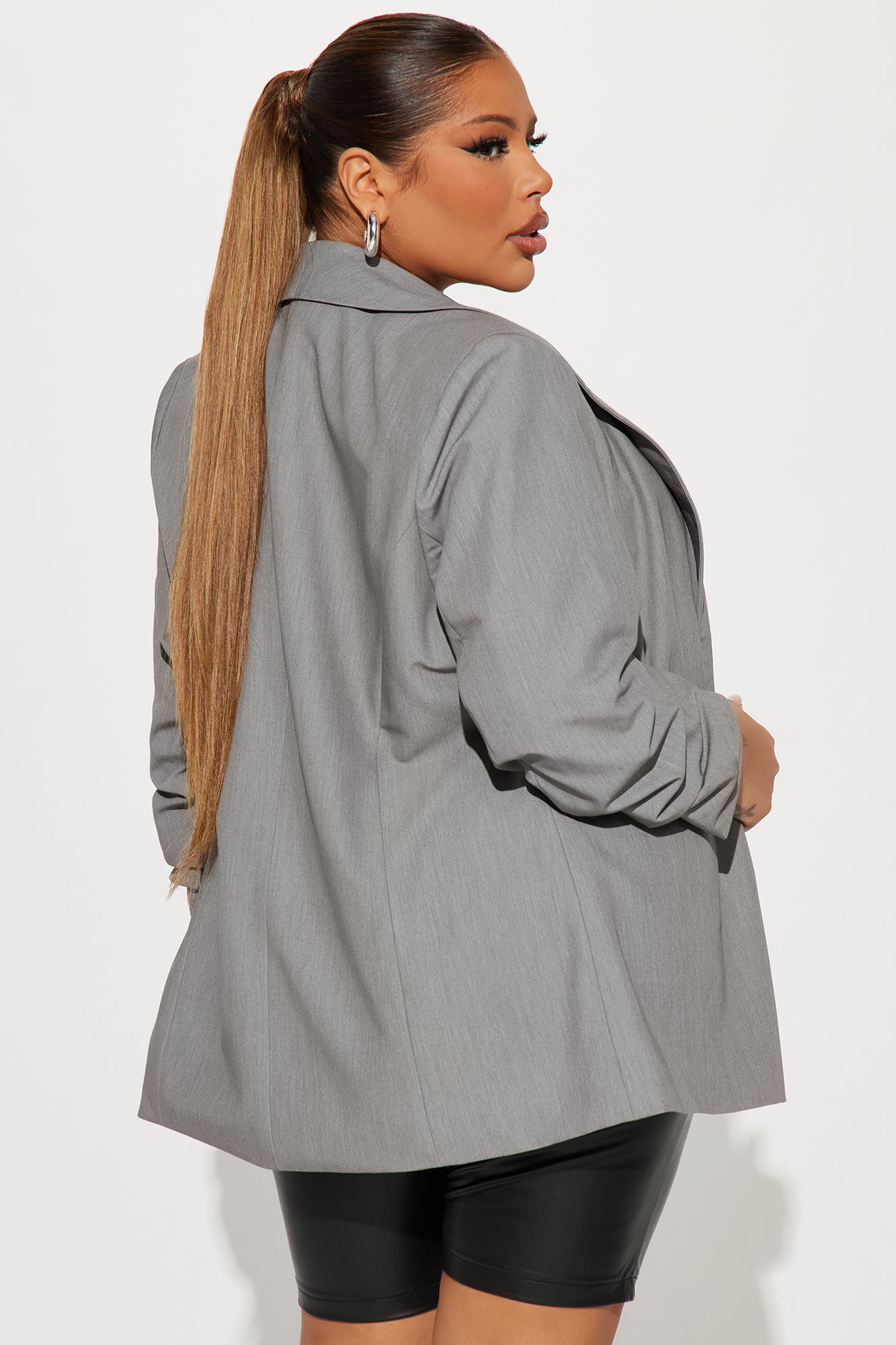 The Ashley Blazer - Grey - Image 6