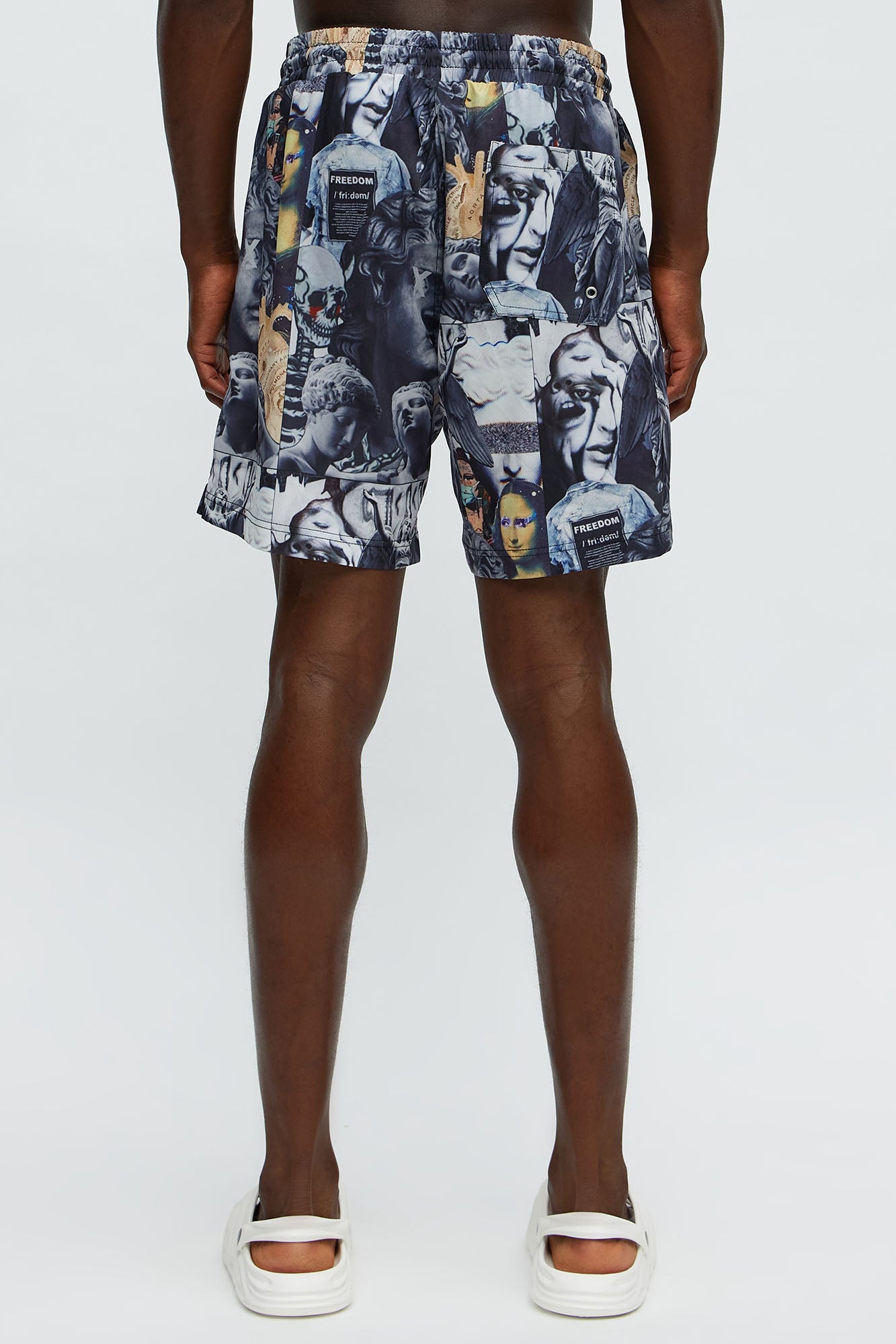 Palazzo Splash Swim Classic Trunk - Black/combo - Image 4