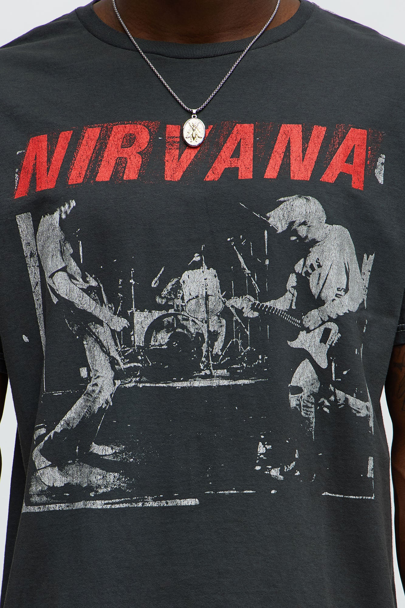 Nirvana From The Muddy Banks Short Sleeve Tee - Black - Image 3