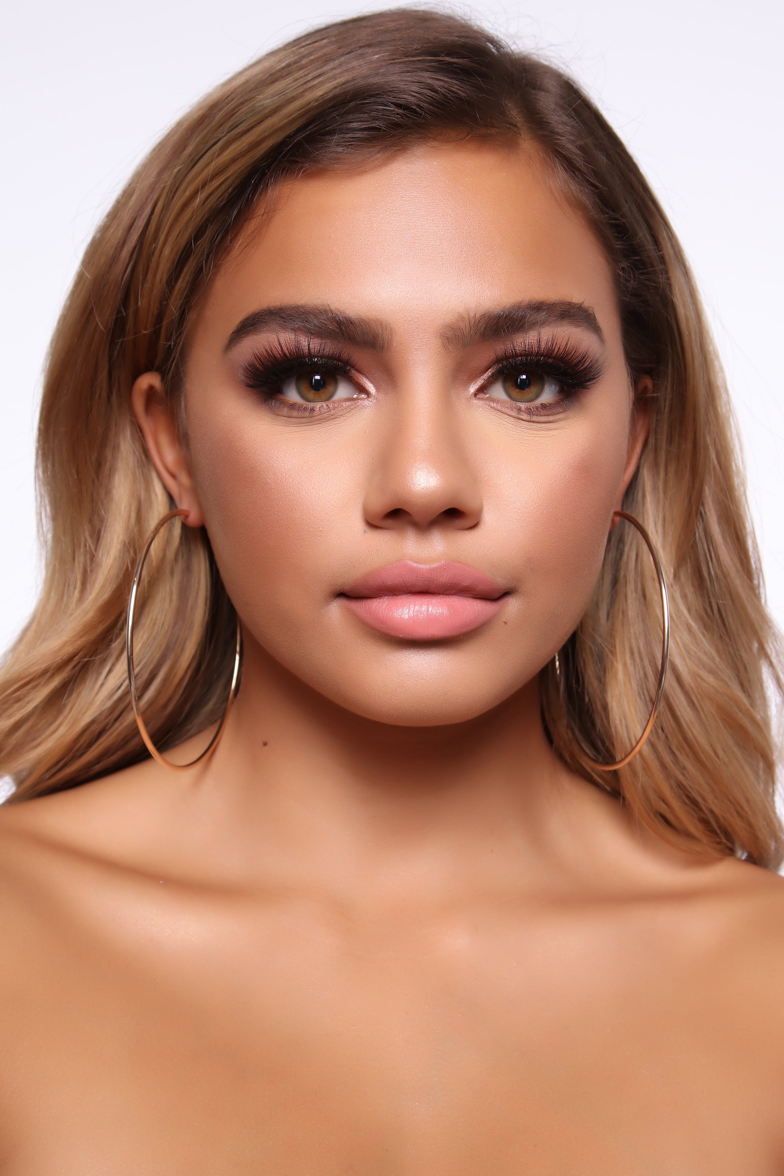 Devan Hoop Earrings - Gold - Image 4