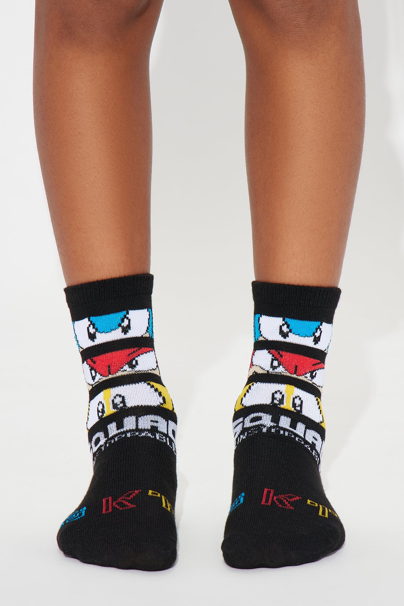 Mini Sonic 3 Pack Socks - Blue/combo - Image 8