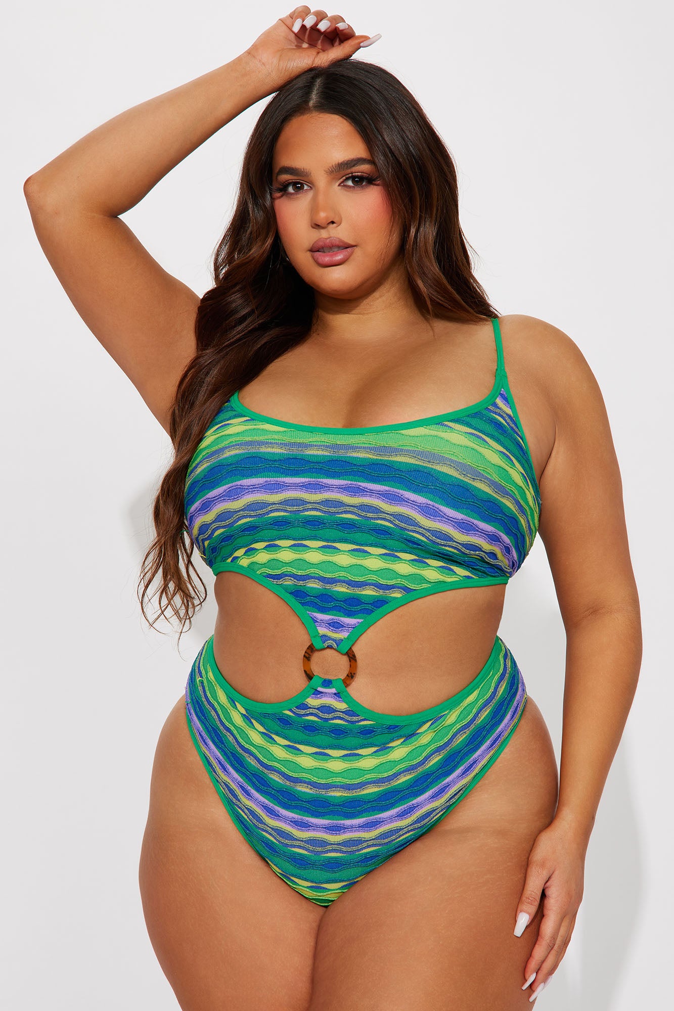 Happy Under The Sun 1 Piece Swimsuit - Blue/combo - Image 4