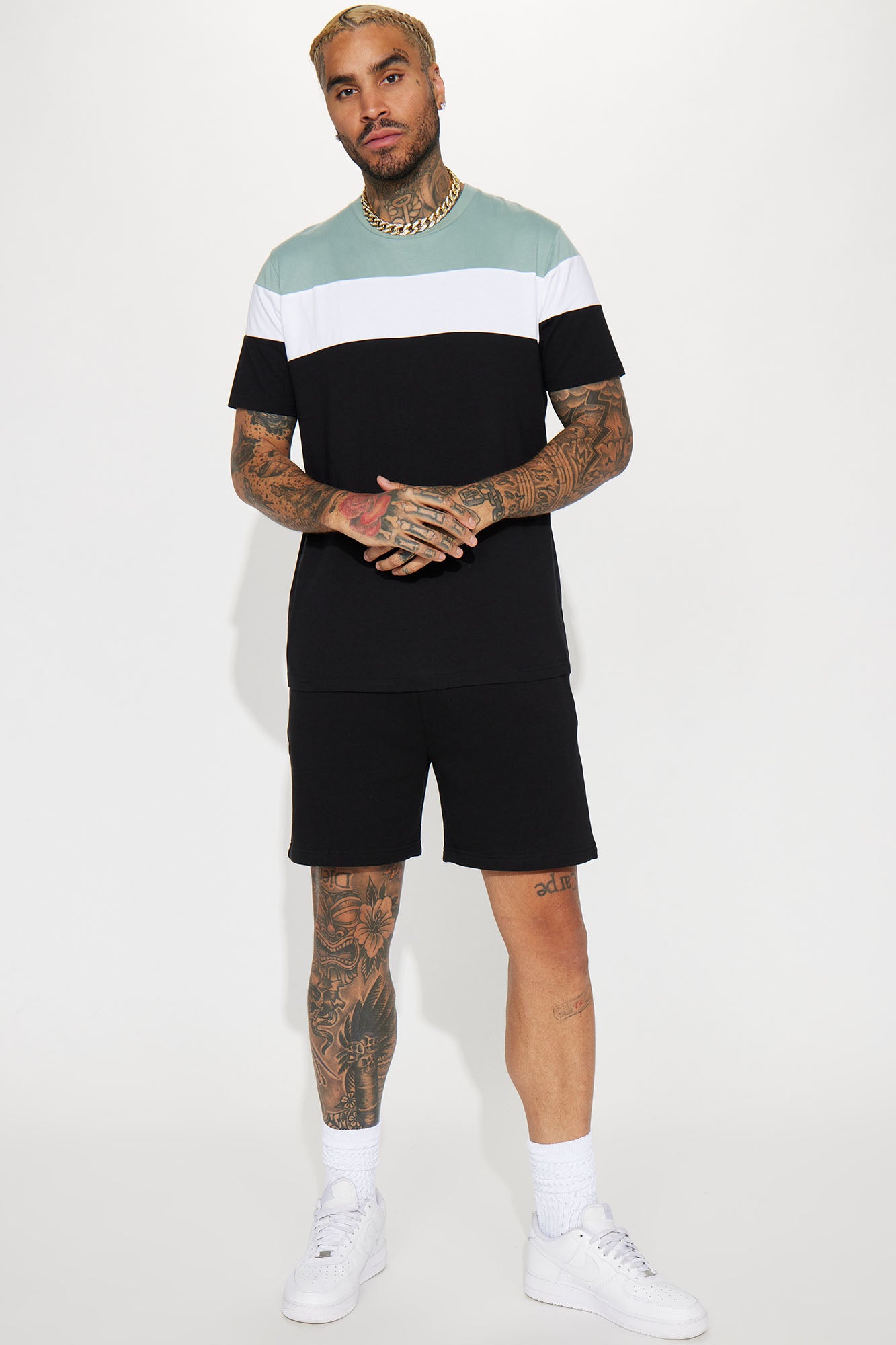 Mint Condition Short Sleeve Tee - Mint/Multi - Image 3