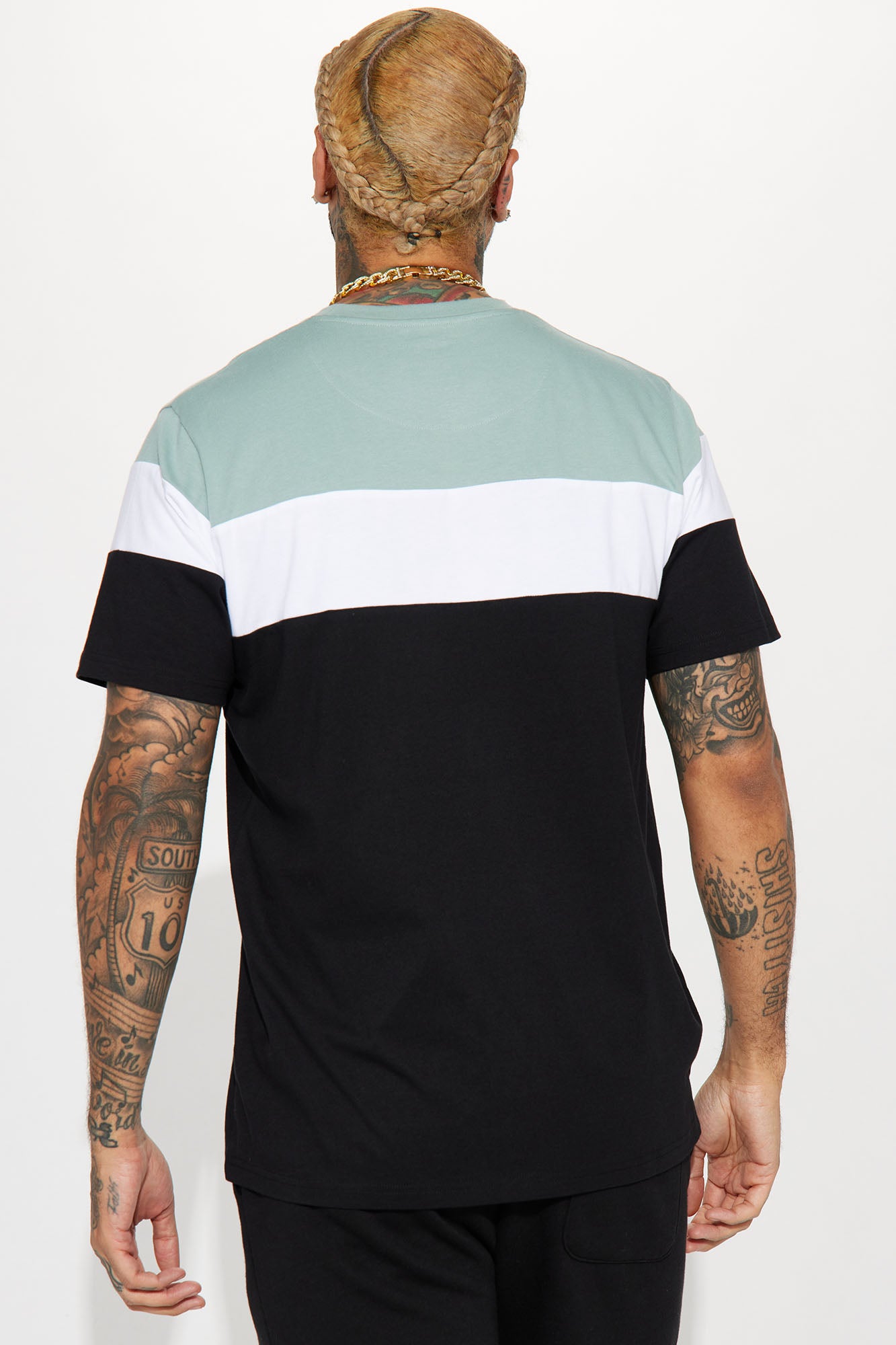 Mint Condition Short Sleeve Tee - Mint/Multi - Image 4