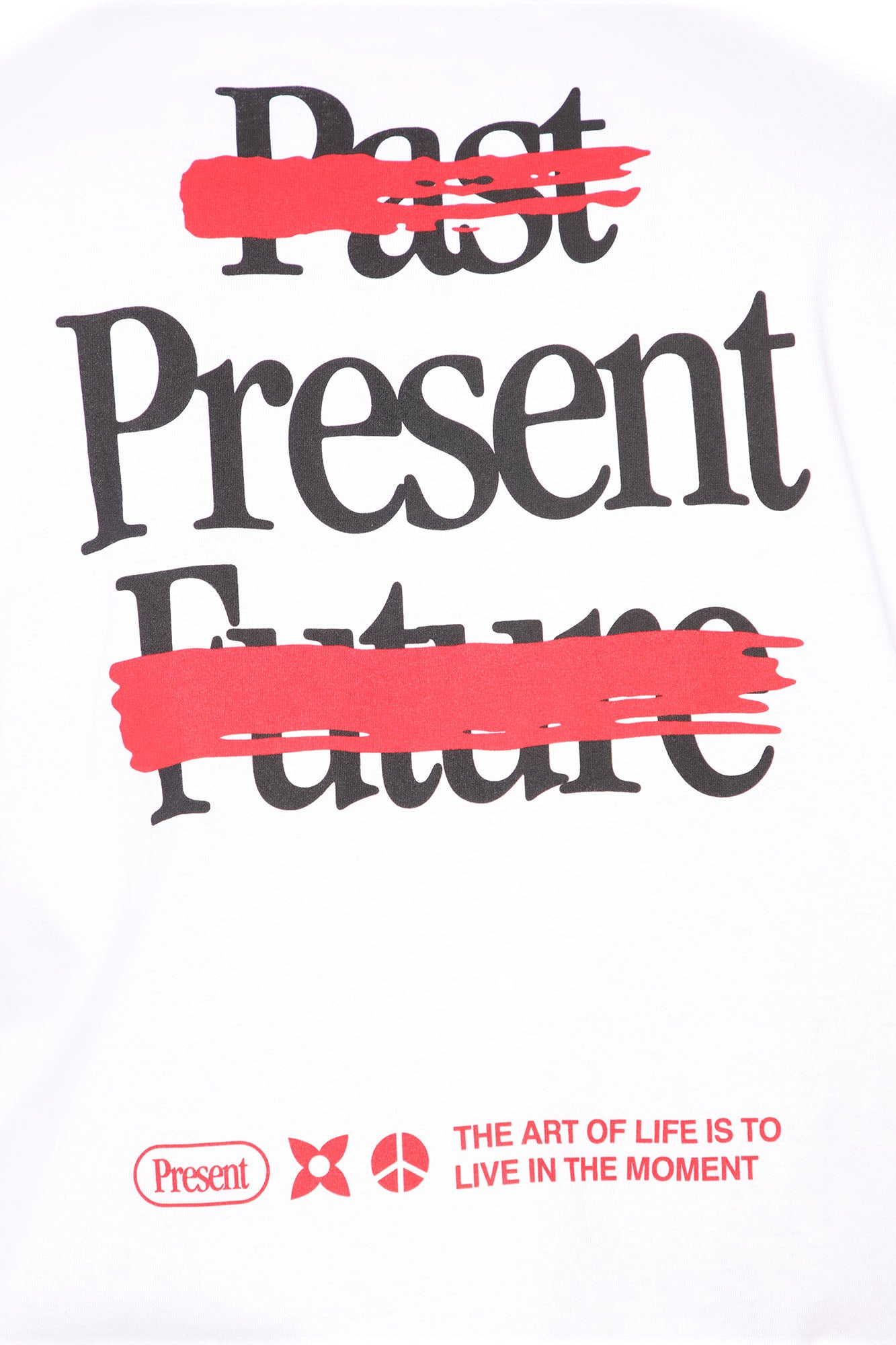 Be Present Short Sleeve Tee - White - Image 10