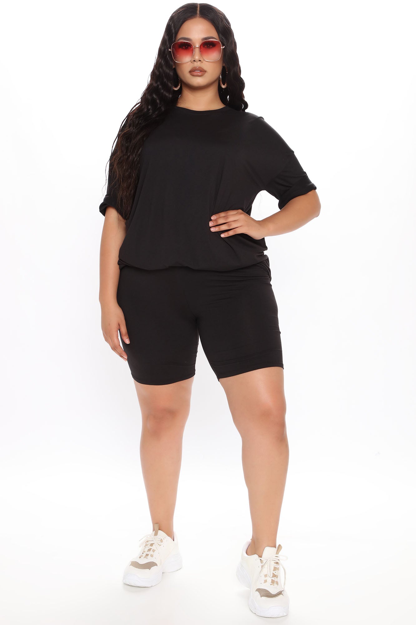 Weekend Vibes Short Set - Black - Image 7
