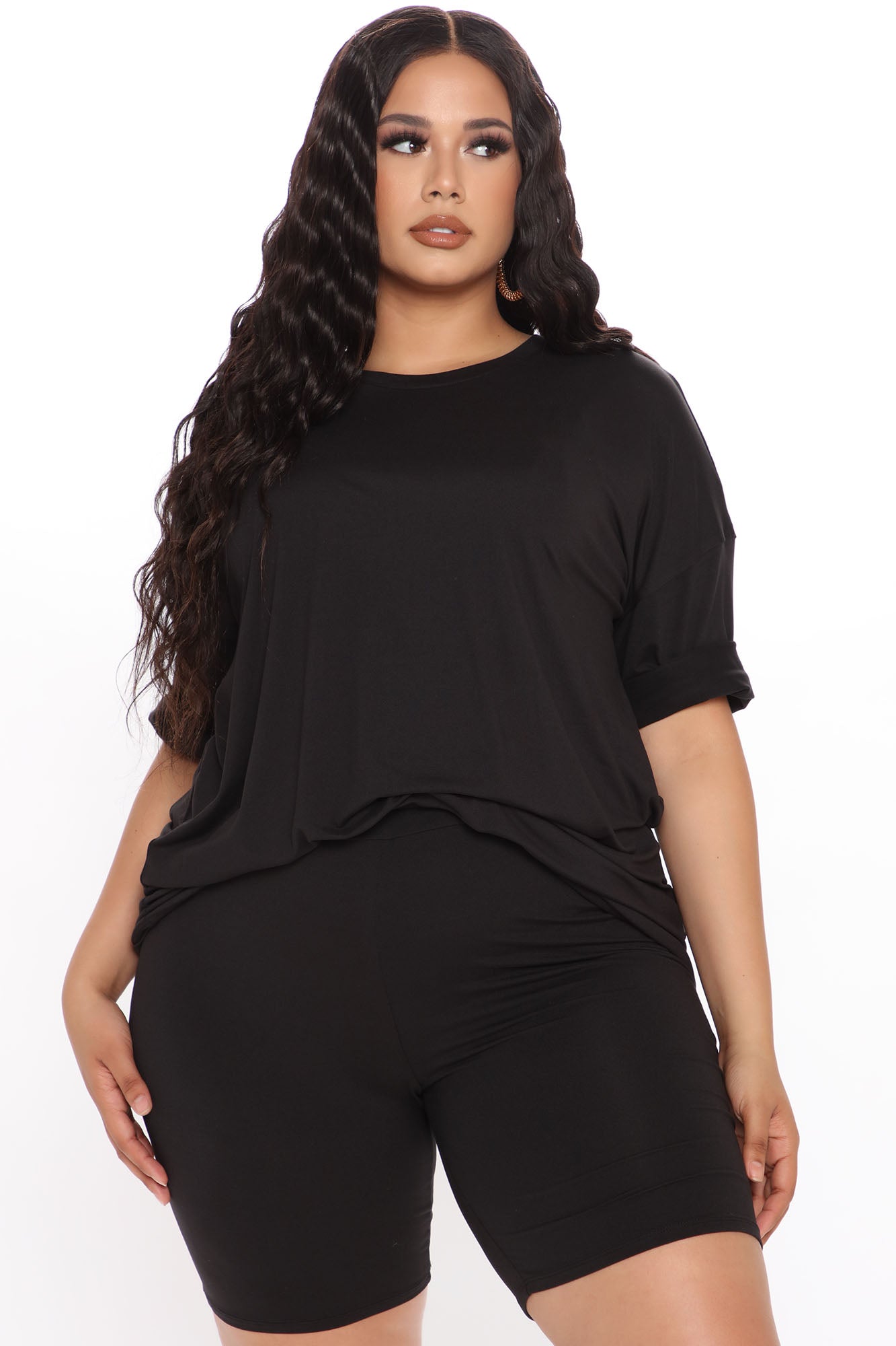 Weekend Vibes Short Set - Black - Image 8