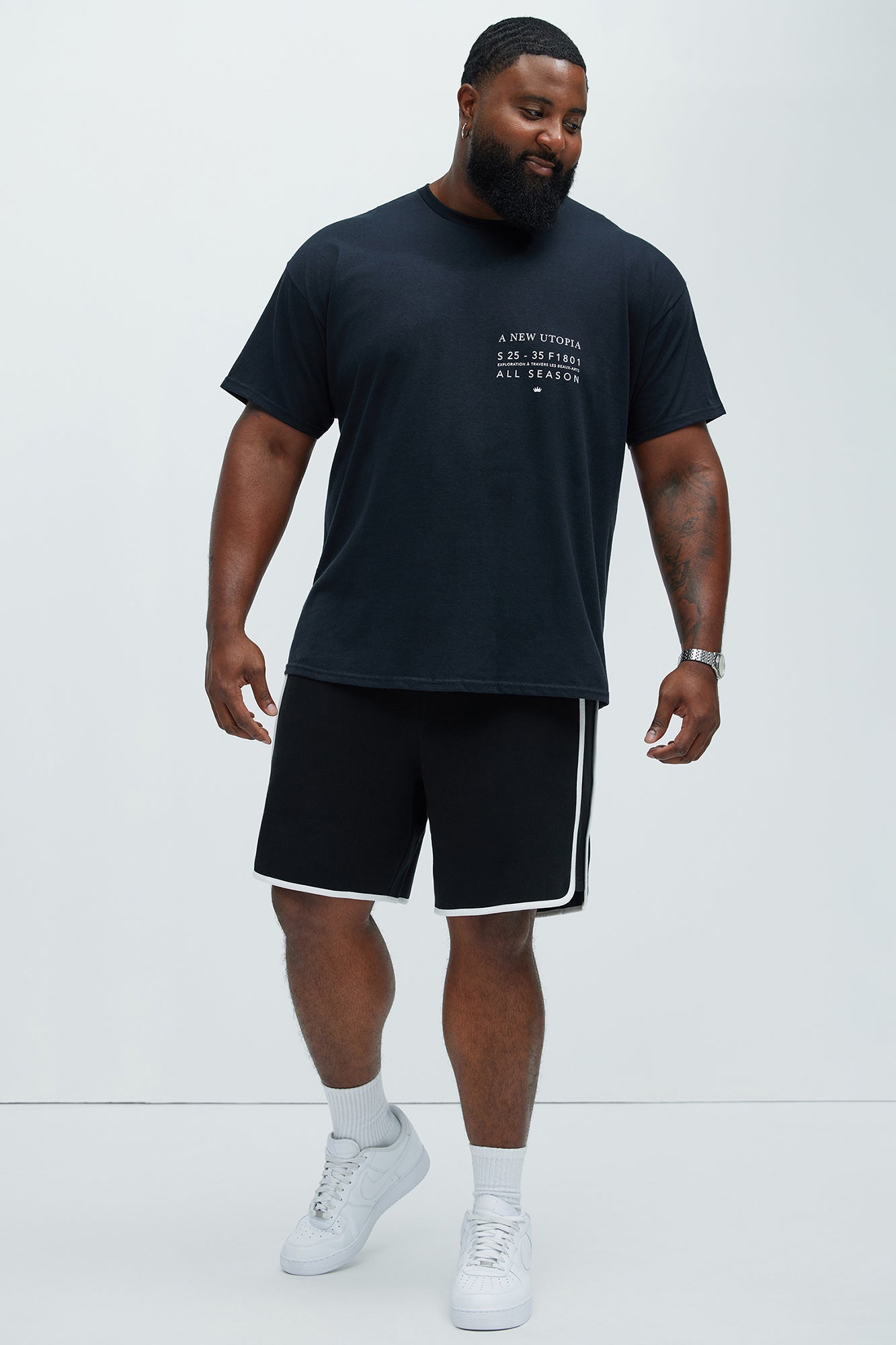 Tyson No Going Back Relaxed Shorts - Black - Image 7