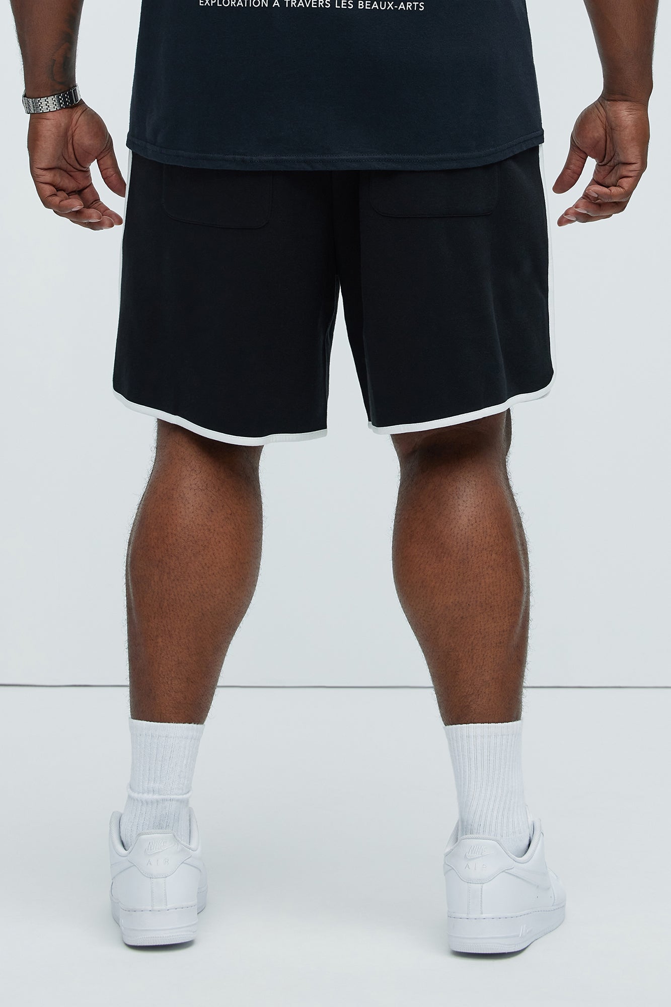 Tyson No Going Back Relaxed Shorts - Black - Image 8