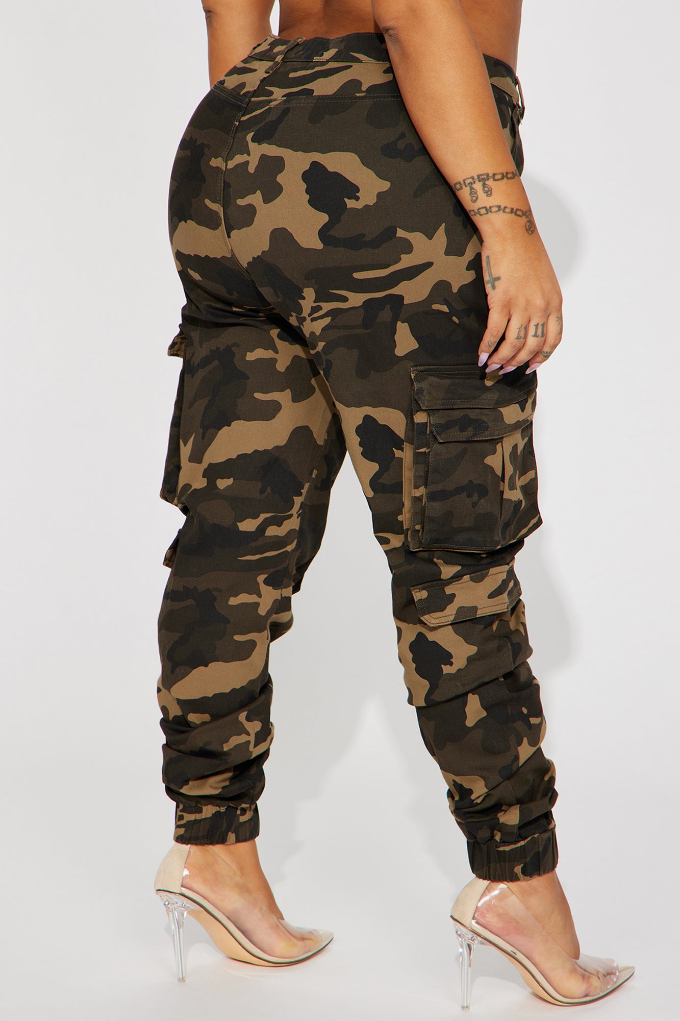 Tall Good Vibes Cargo Jogger - Camouflage - Image 6