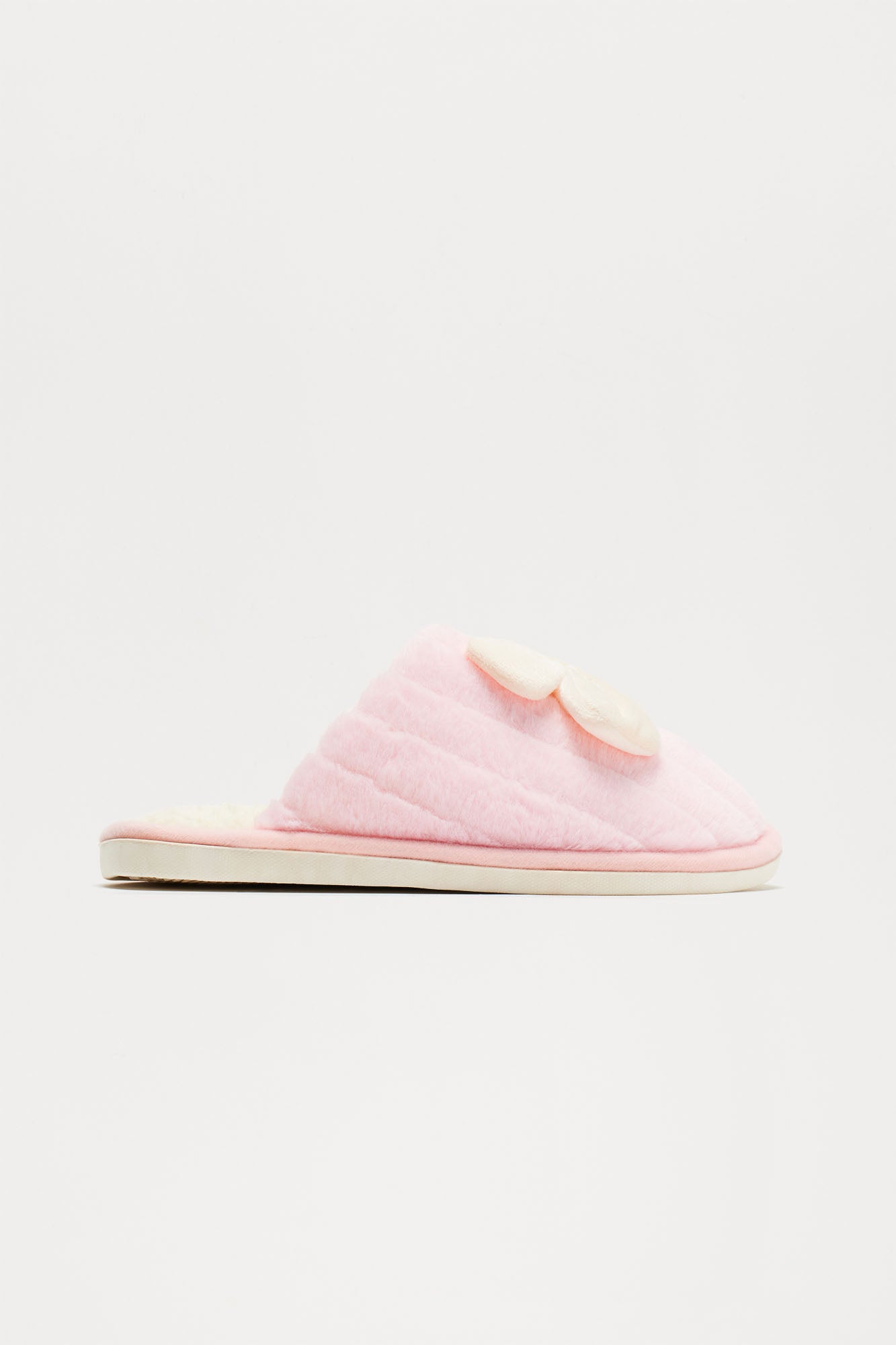 Little Miss Cozy Slippers - White - Image 3