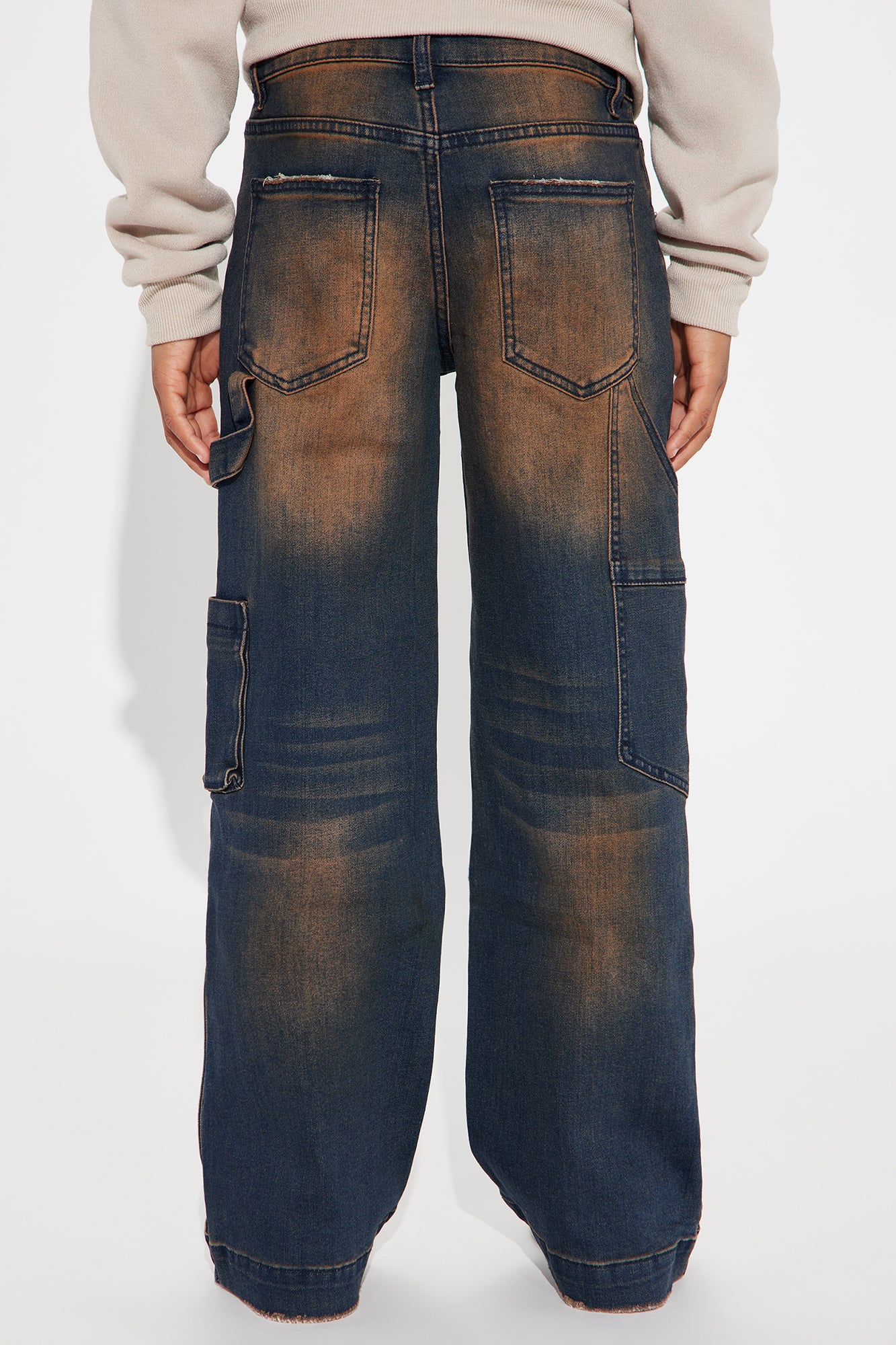 Mini Can't Make You Change Denim Jeans - Dark Wash - Image 5