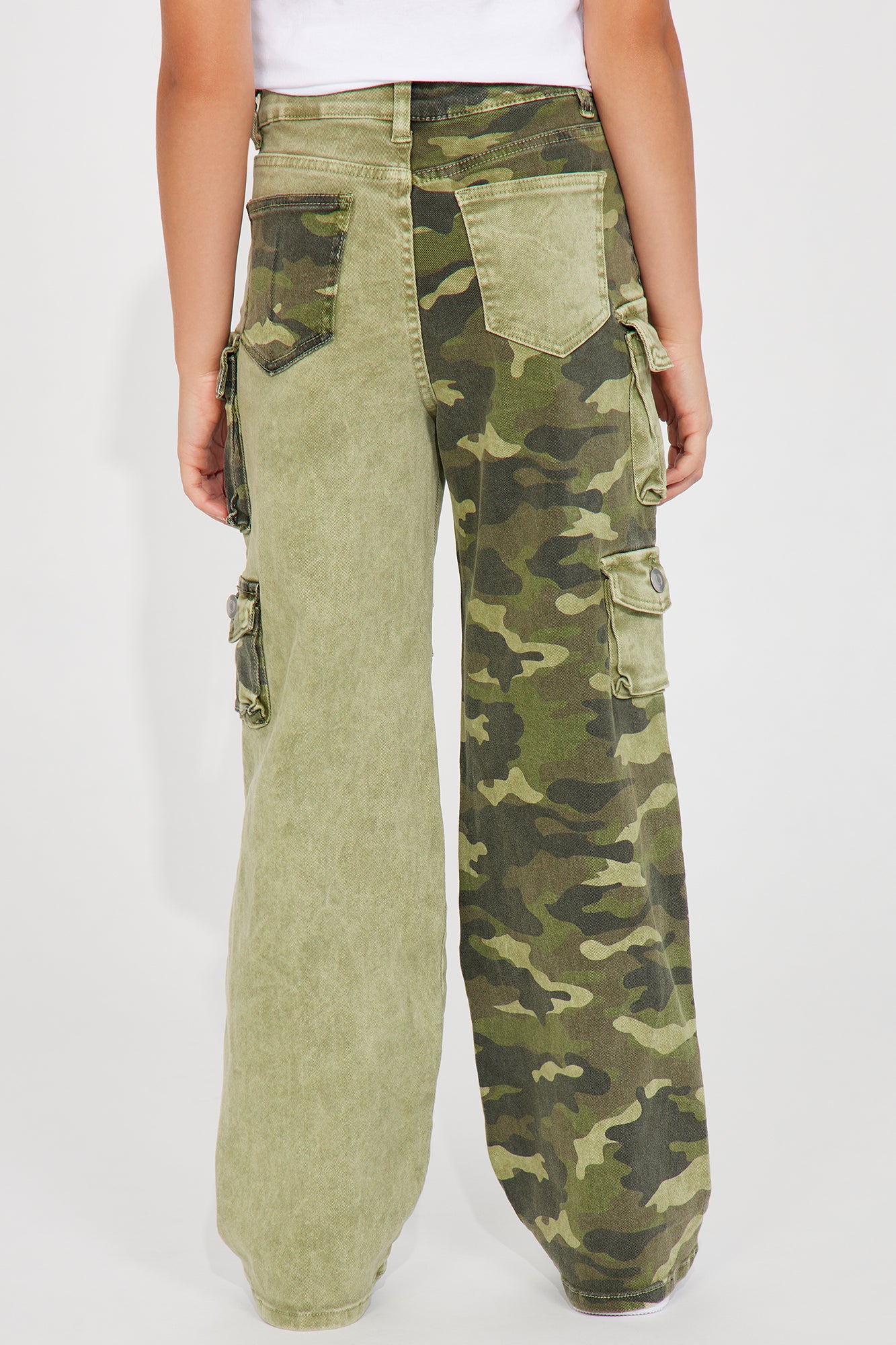 Mini Upgrade You Wide Leg Cargo Pant 31 - Camouflage - Image 3