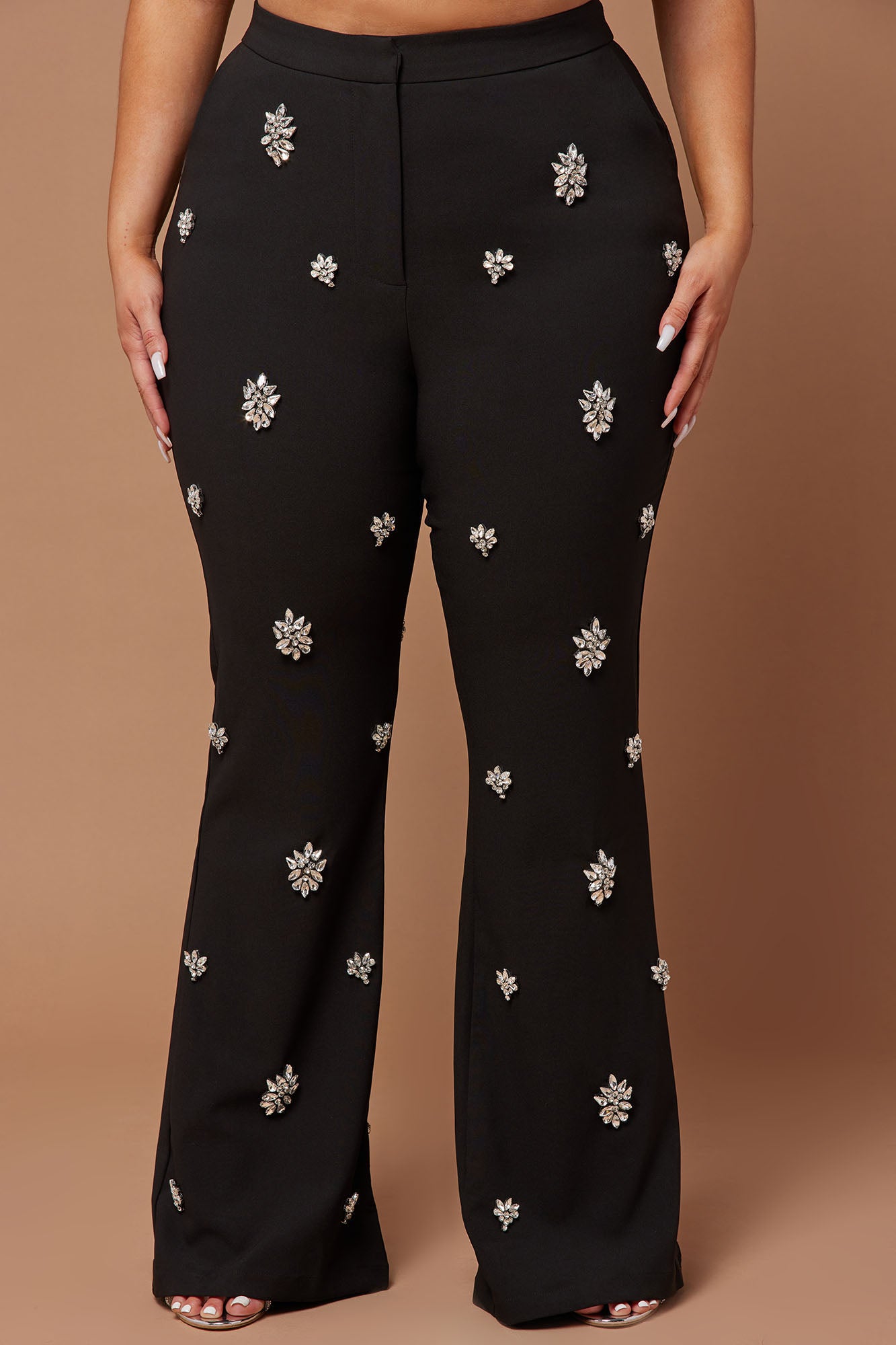 Verona Embellished Pant - Black - Image 5