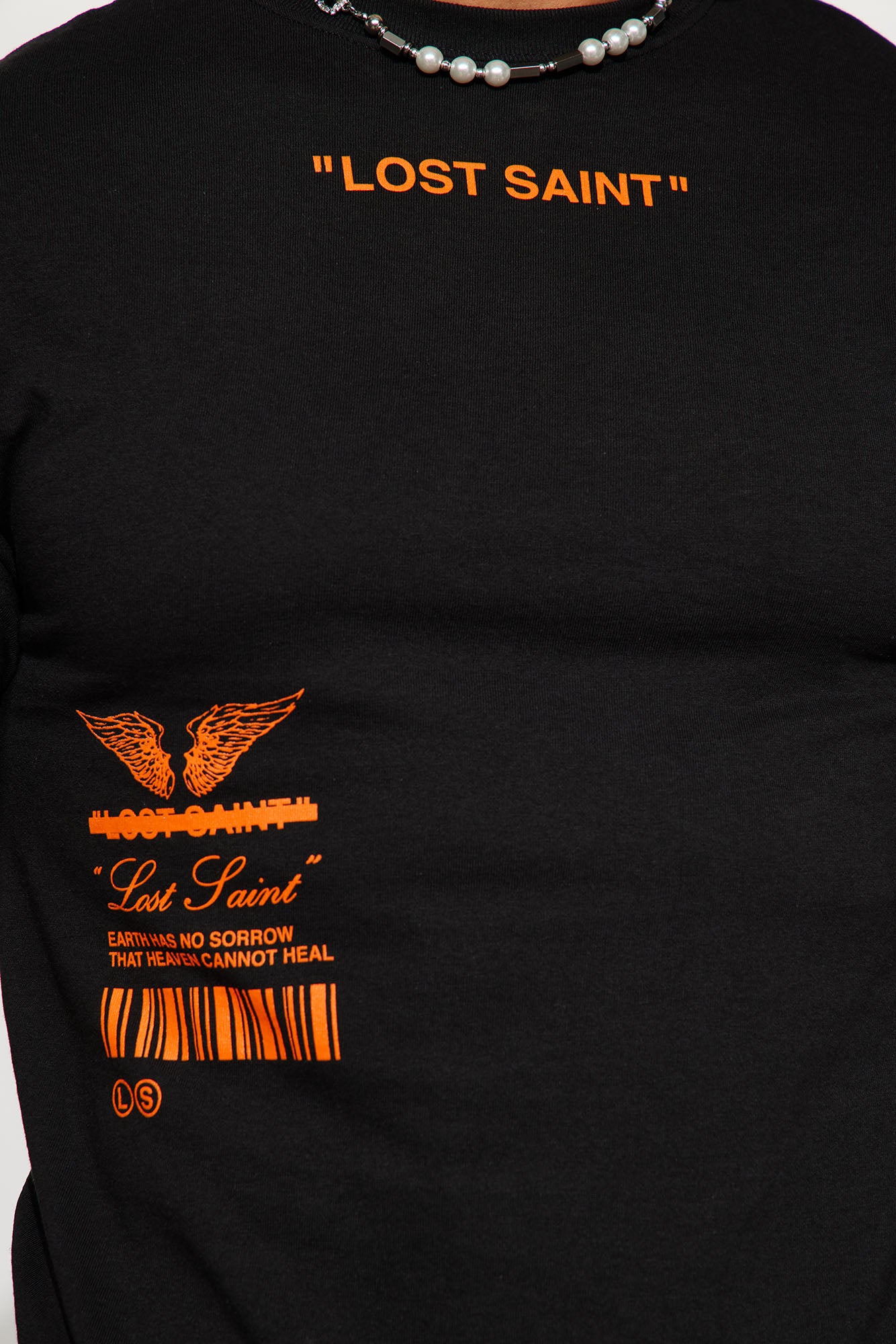 No Sorrow Short Sleeve Tee - Black - Image 3
