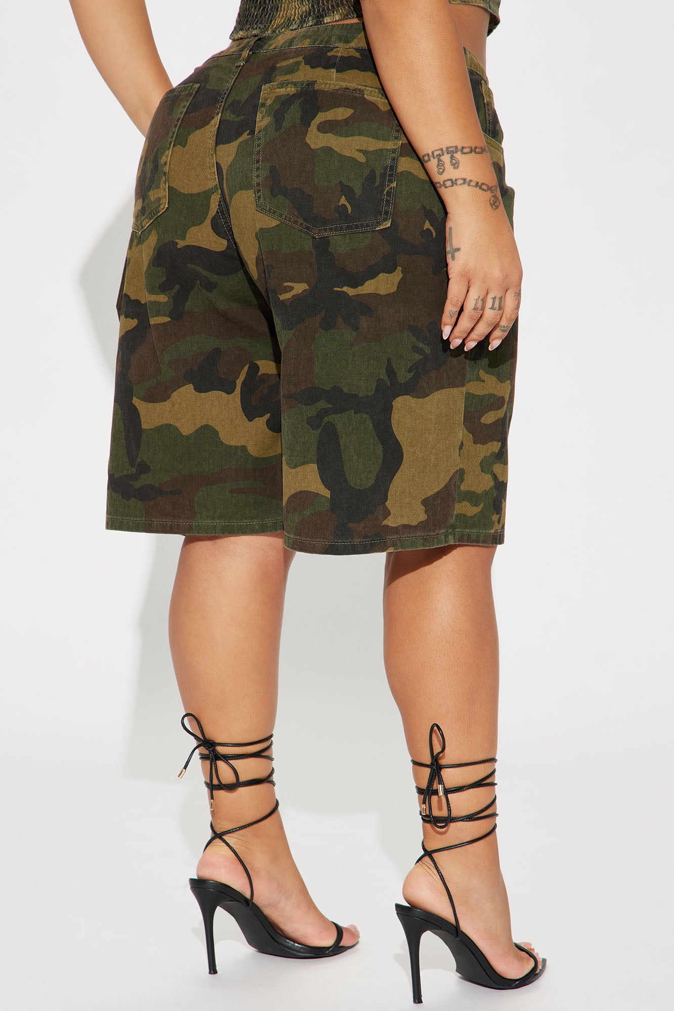 Under Control Camo Bermuda Short - Olive/combo - Image 6