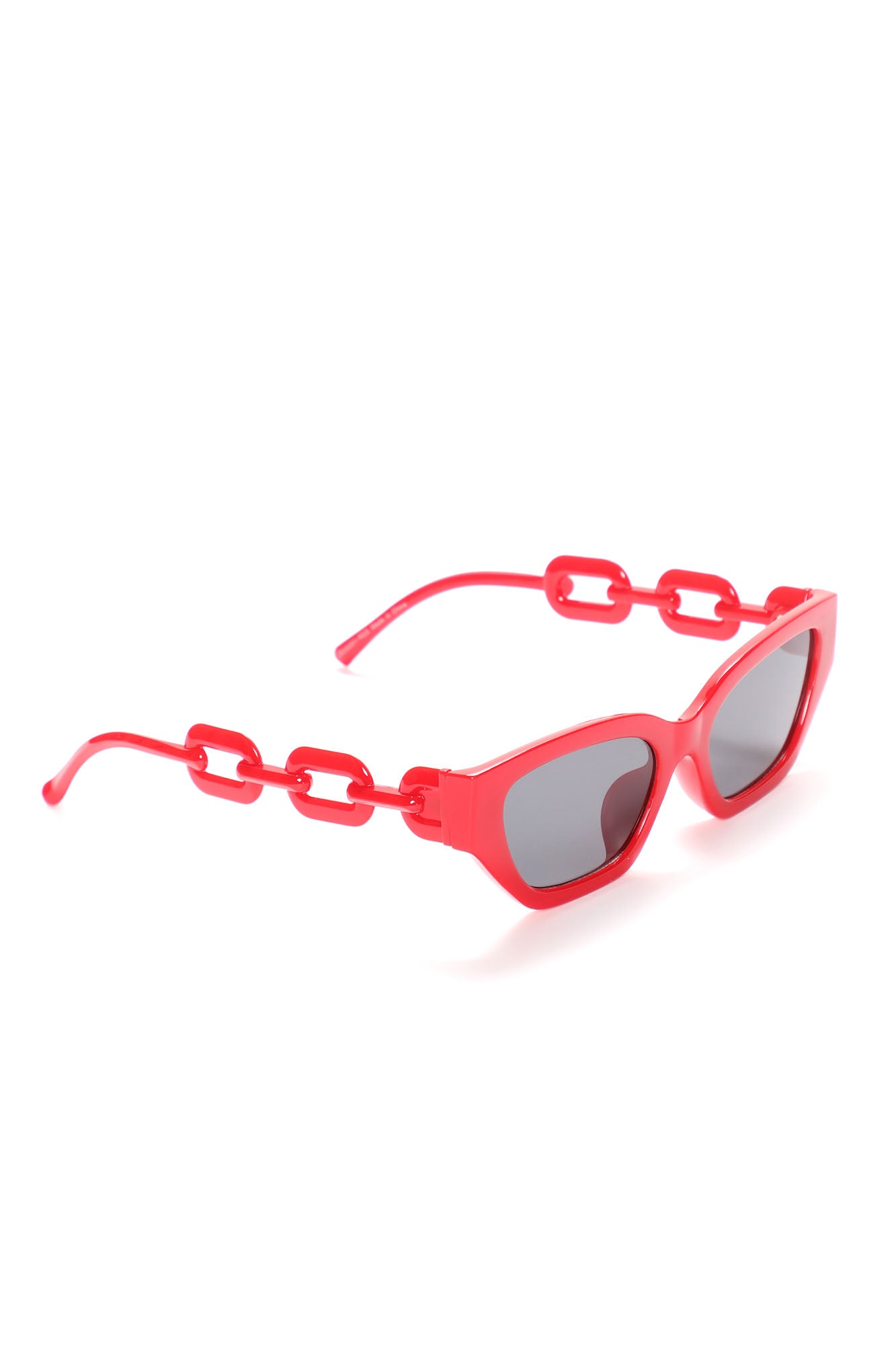 Love Chain Sunglasses - Red - Image 3