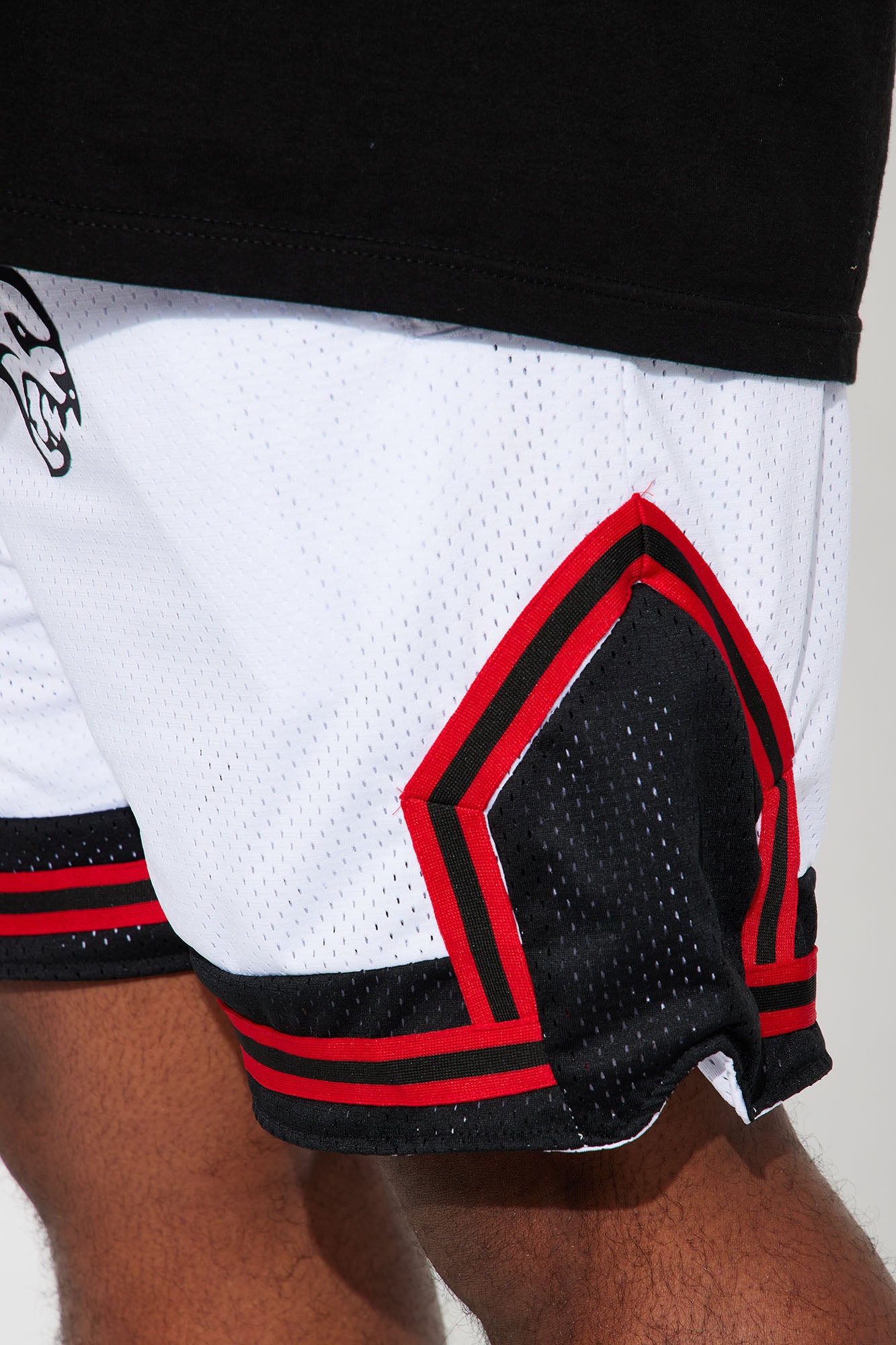 Dodge SRT Hellcat Basketball Short - White/combo - Image 9