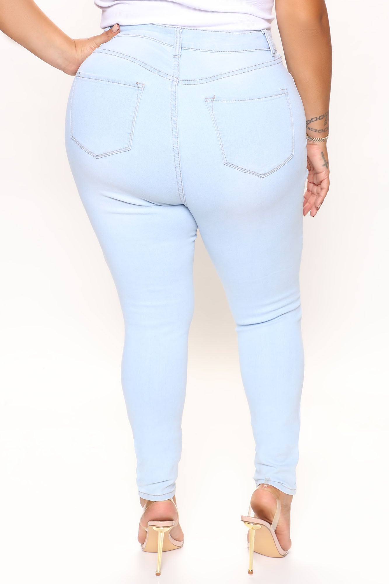 Needing Something Jeans - Light Blue Wash - Image 6