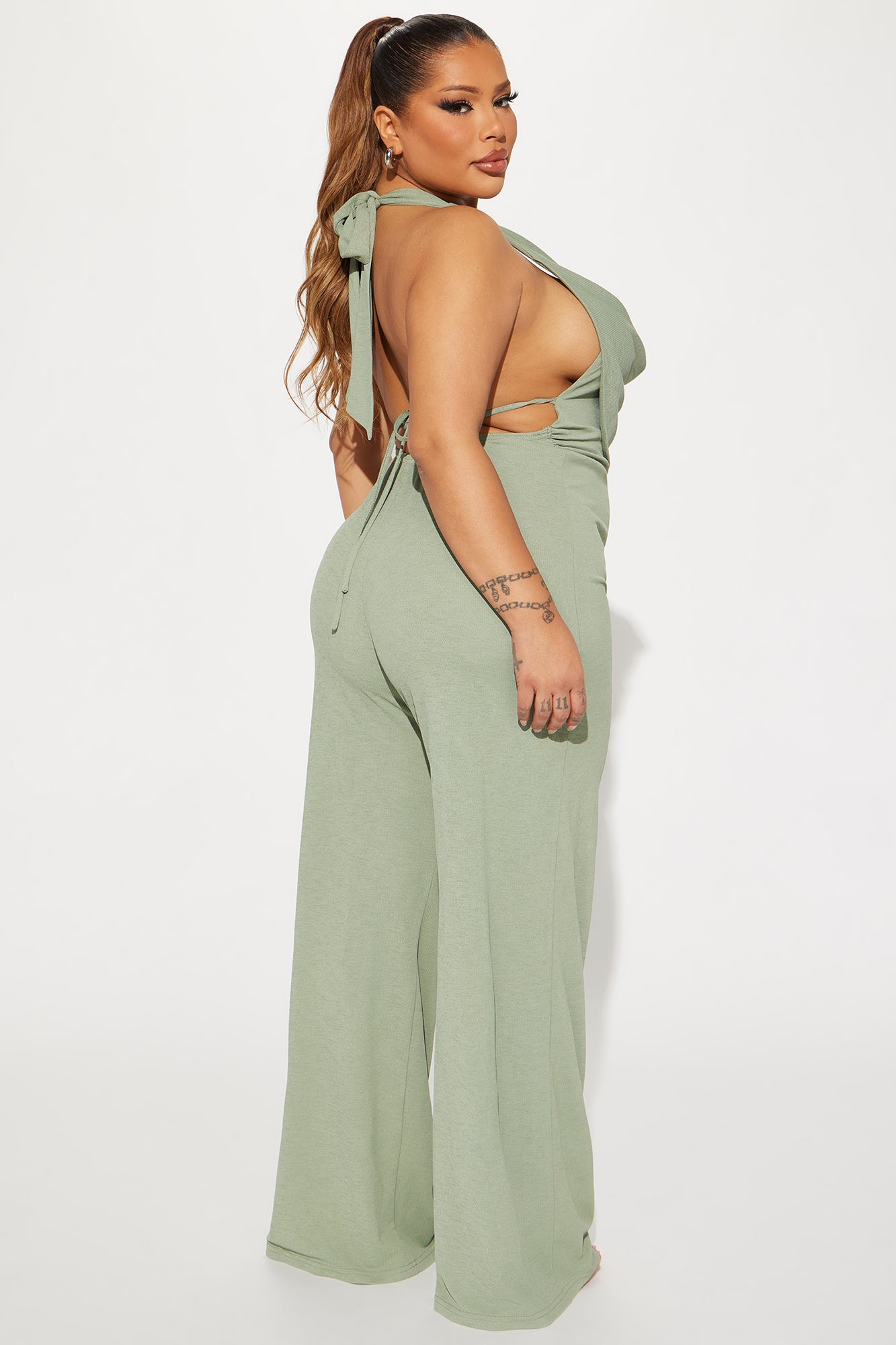Whirlwind Jumpsuit - Sage - Image 7