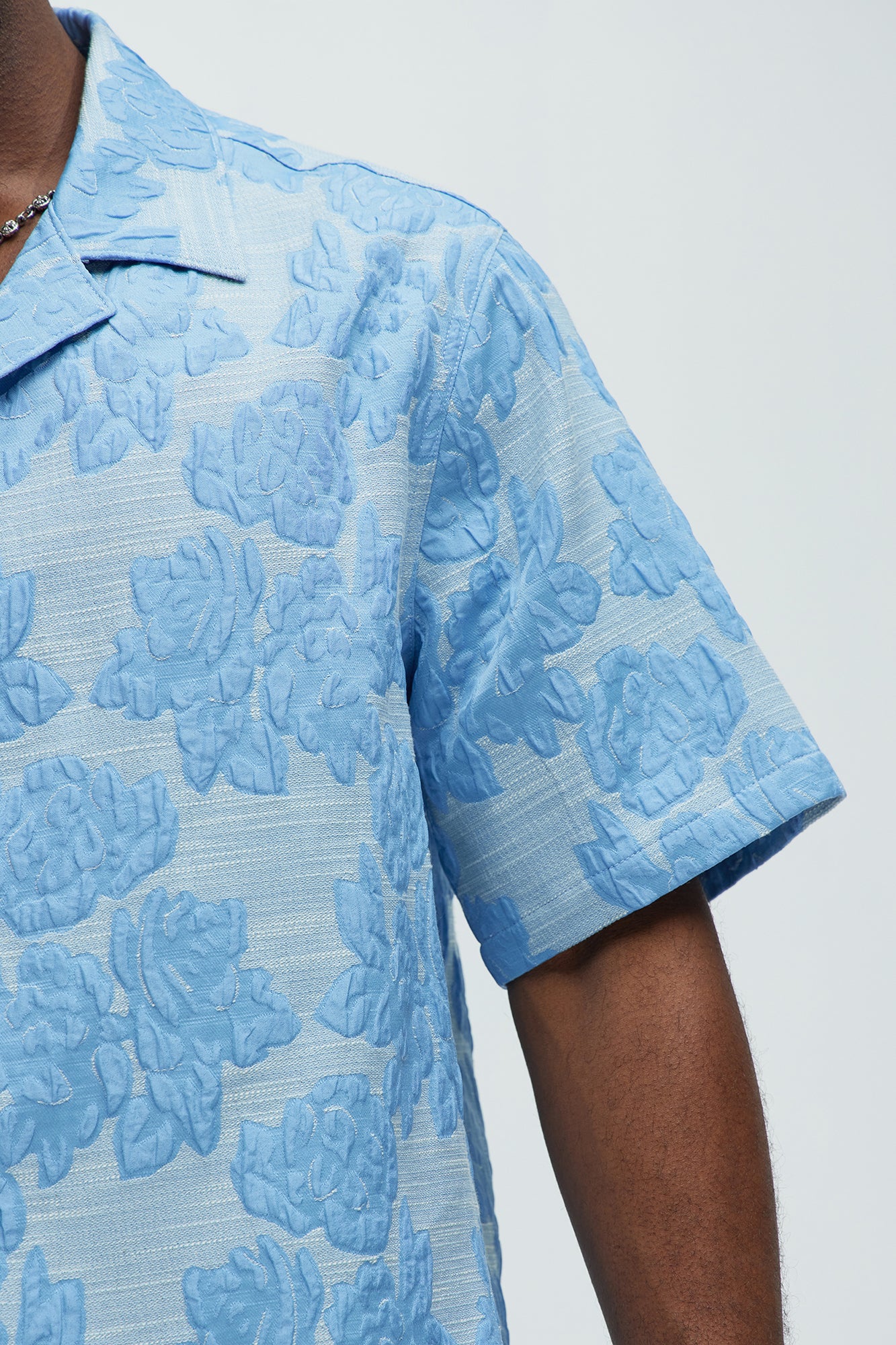 Bartlett Jacquard Shirt - Blue/combo - Image 3