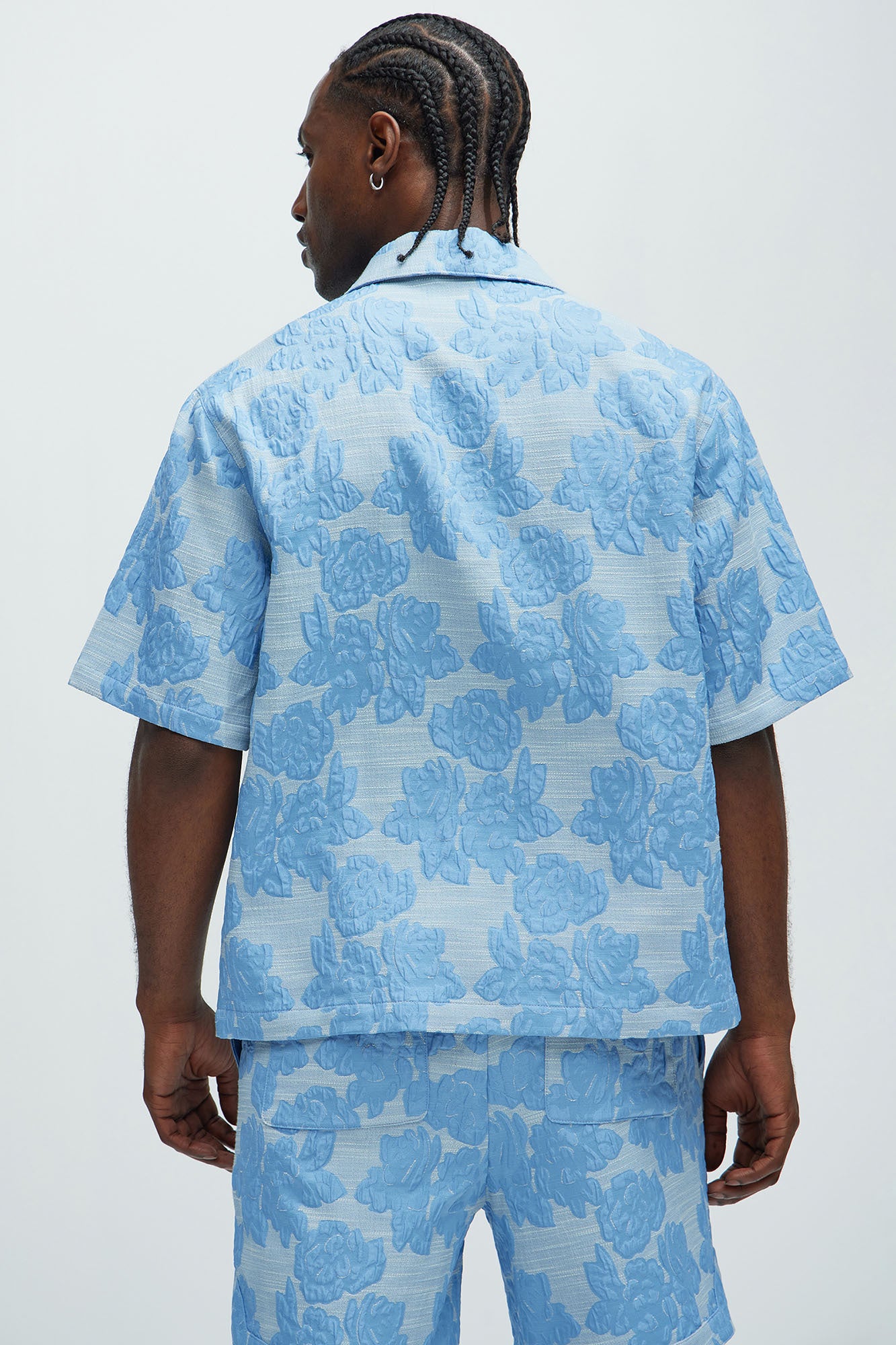 Bartlett Jacquard Shirt - Blue/combo - Image 4