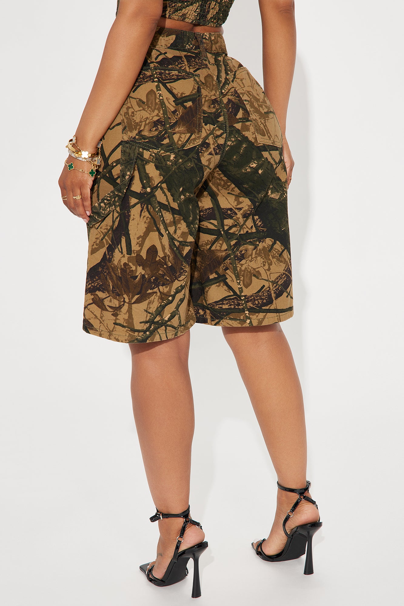 Under Control Tree Camo Bermuda Short - Khaki/combo - Image 3