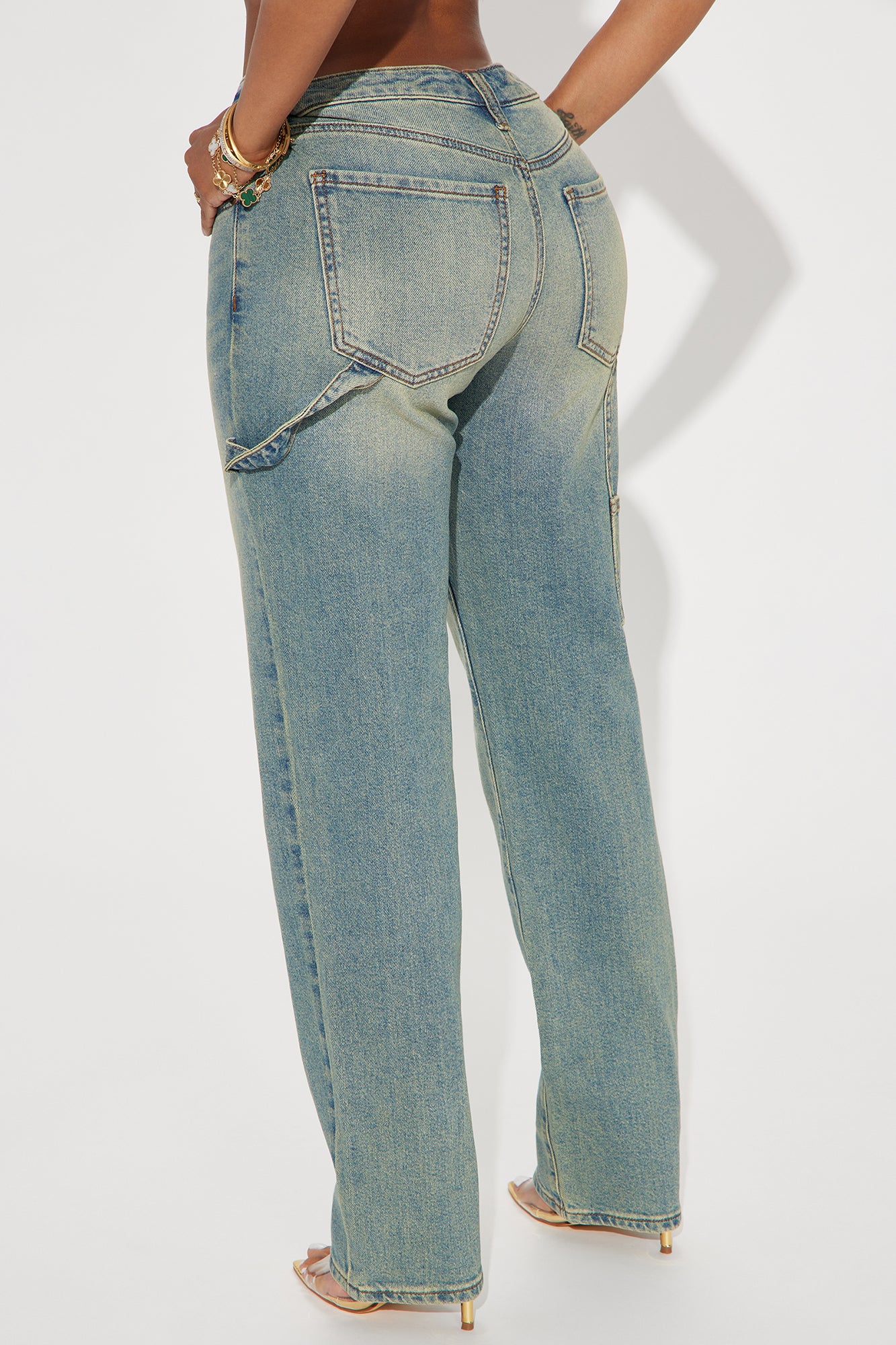 All My Life Tinted Carpenter Jeans - Vintage Wash - Image 3