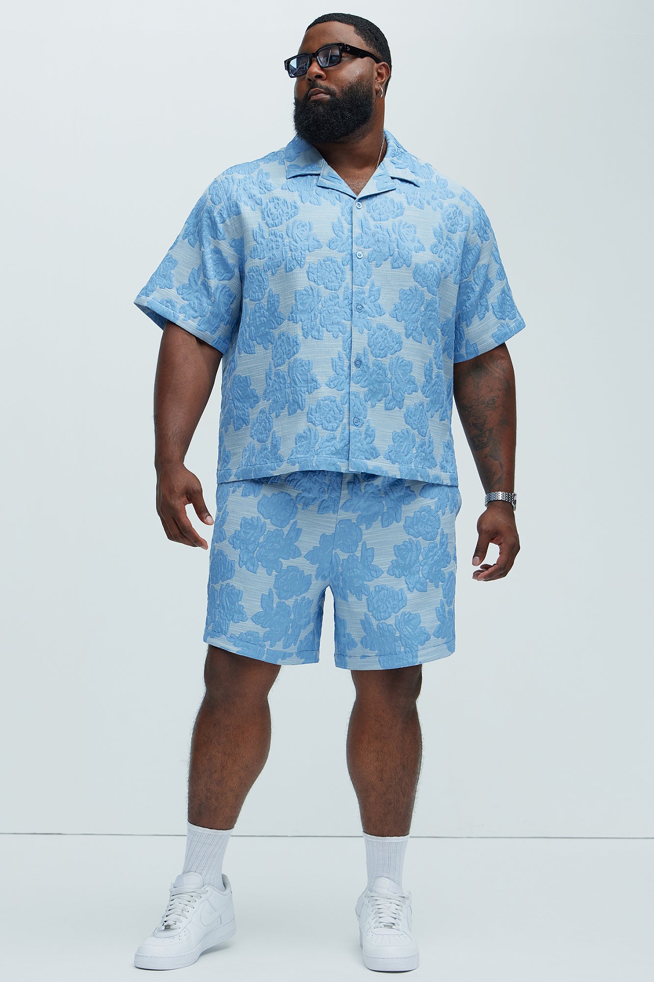 Bartlett Jacquard Shirt - Blue/combo - Image 6