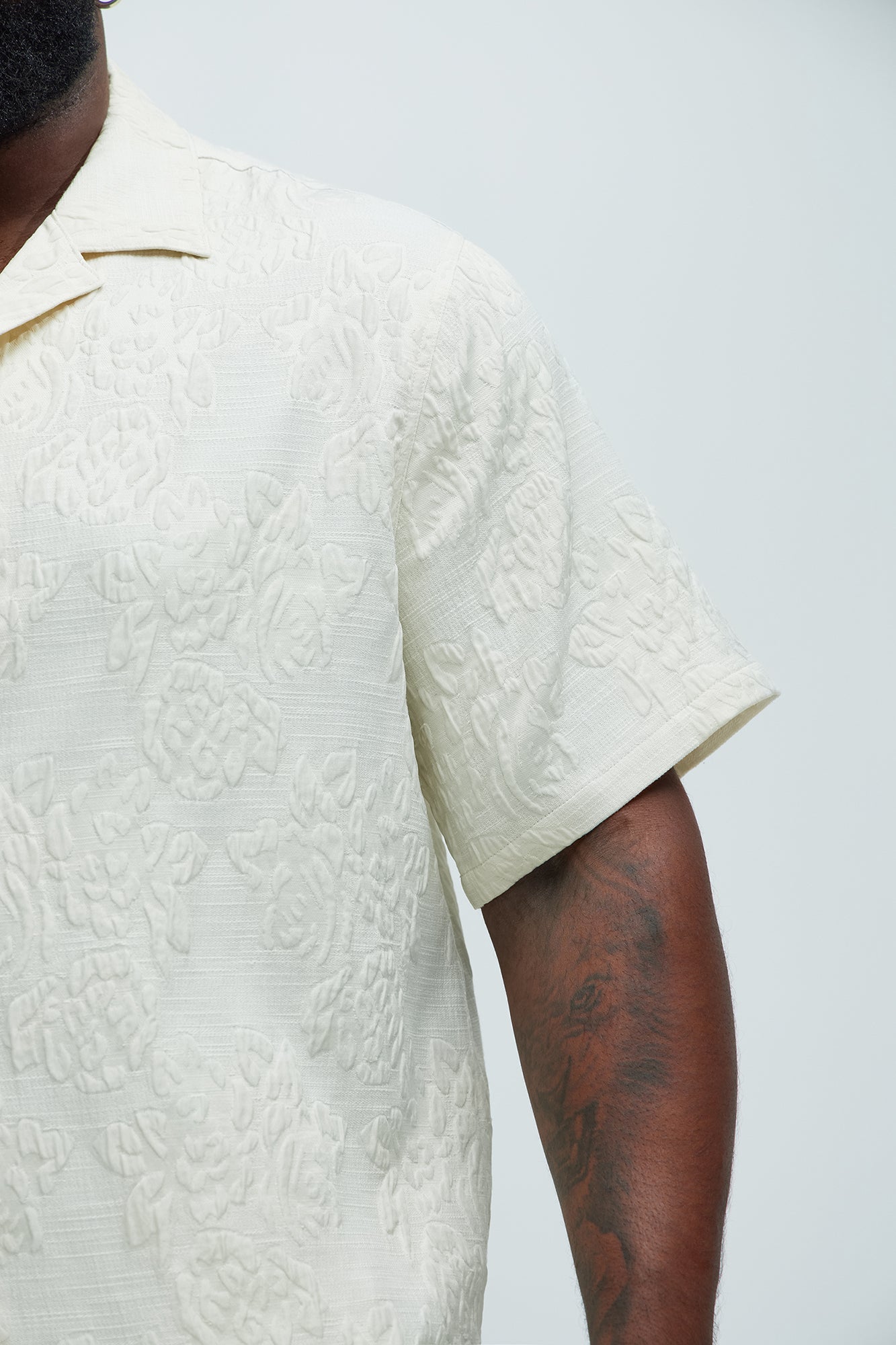 Bartlett Jacquard Shirt - White/combo - Image 7