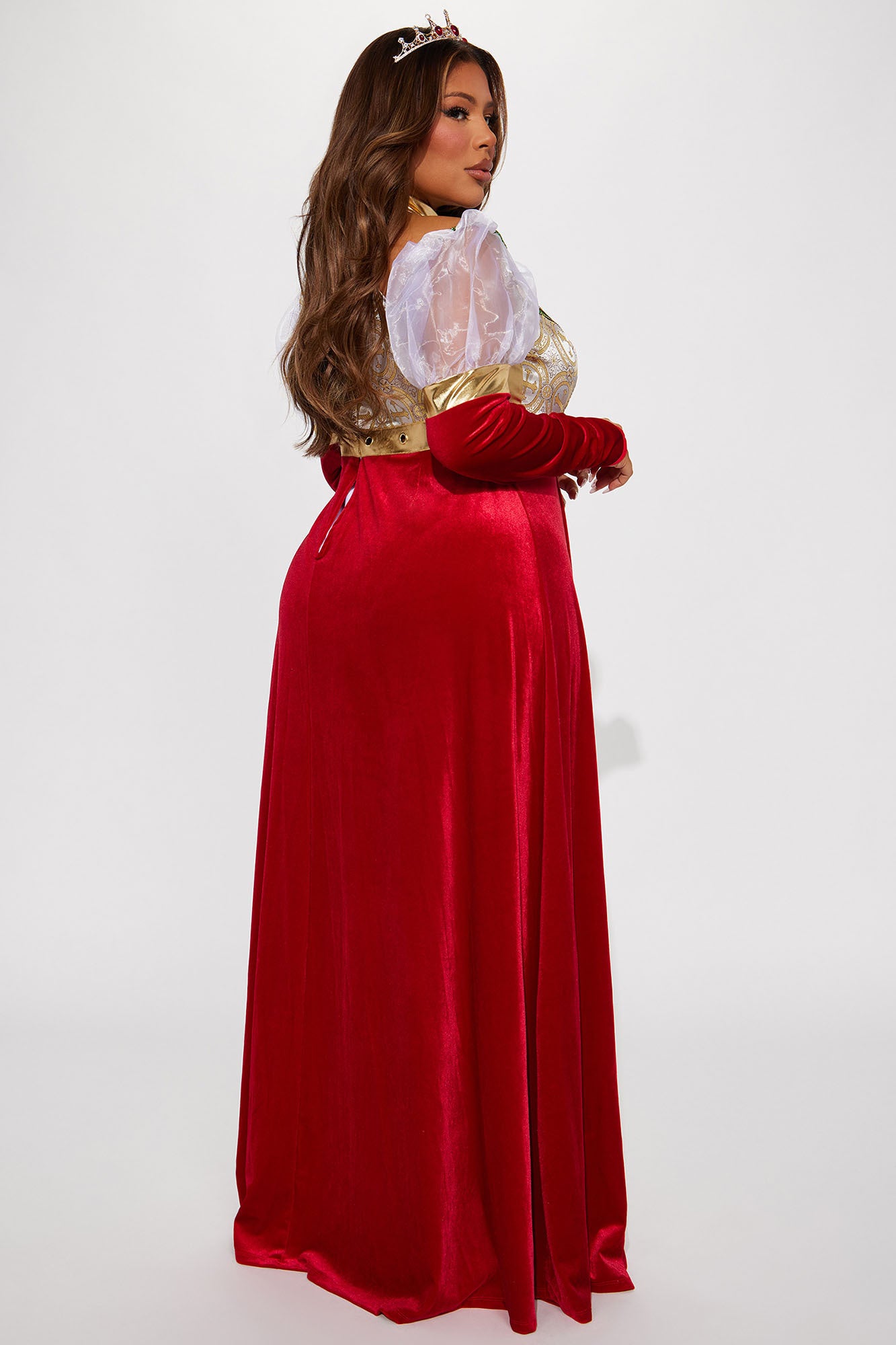 Your Queen 2 Piece Costume Set - Red/combo - Image 9