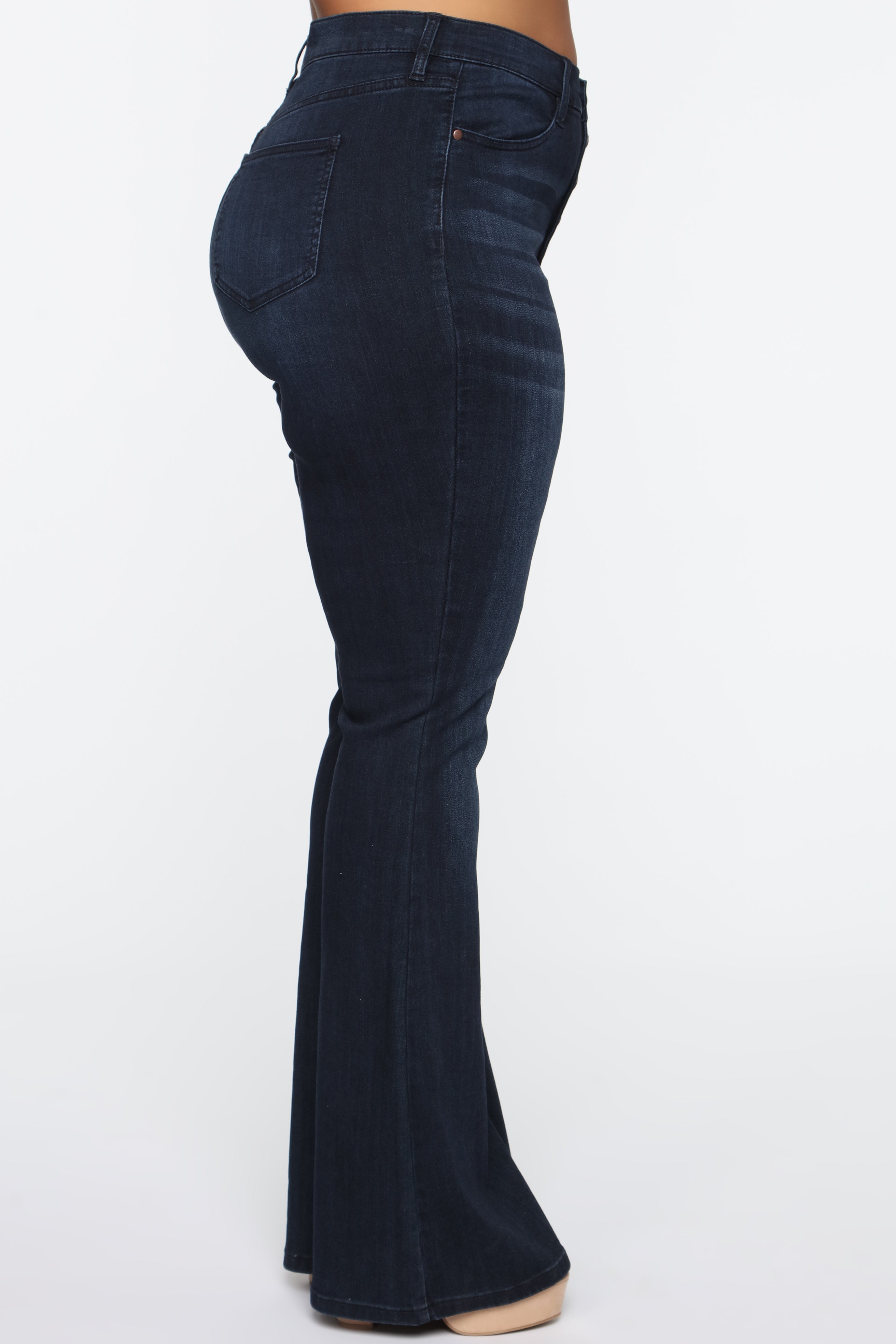 All Flared Up Jean - Dark Denim - Image 16