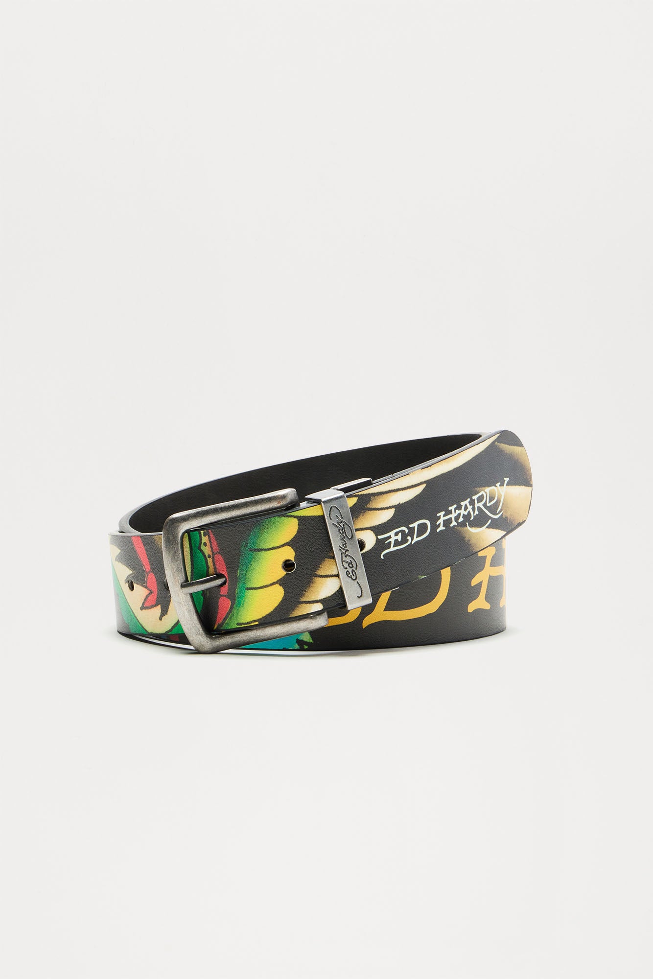 Ed Hardy Scripture Belt - Black - Image 3
