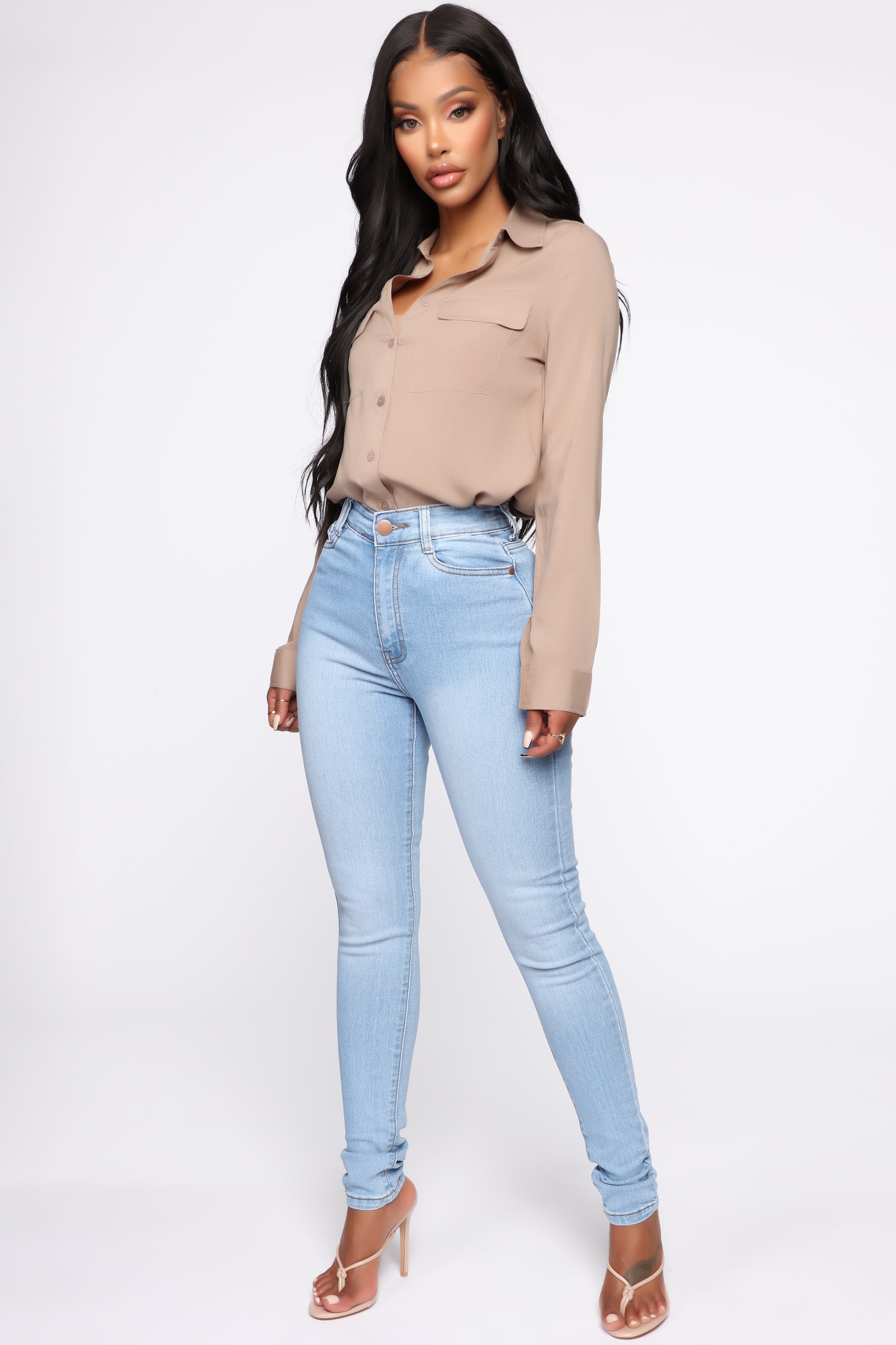 You Better Work Shirt II - Mocha - Image 3