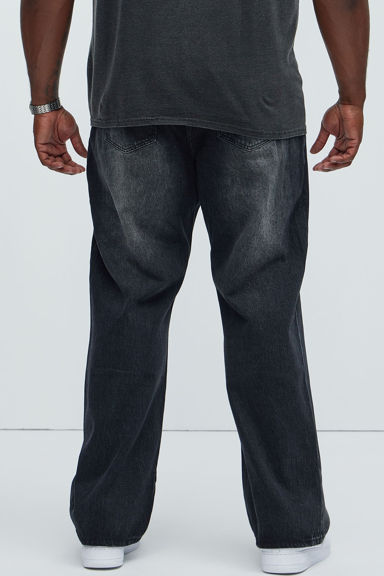 Lava Flow Straight Jeans - Black - Image 8