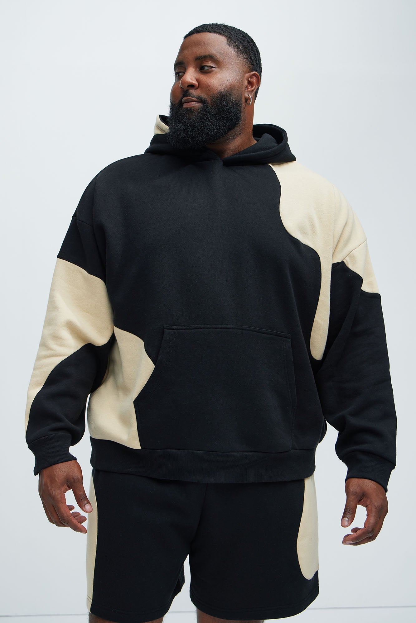 Tyson Opposite Forces Oversize Hoodie - Black/combo - Image 4