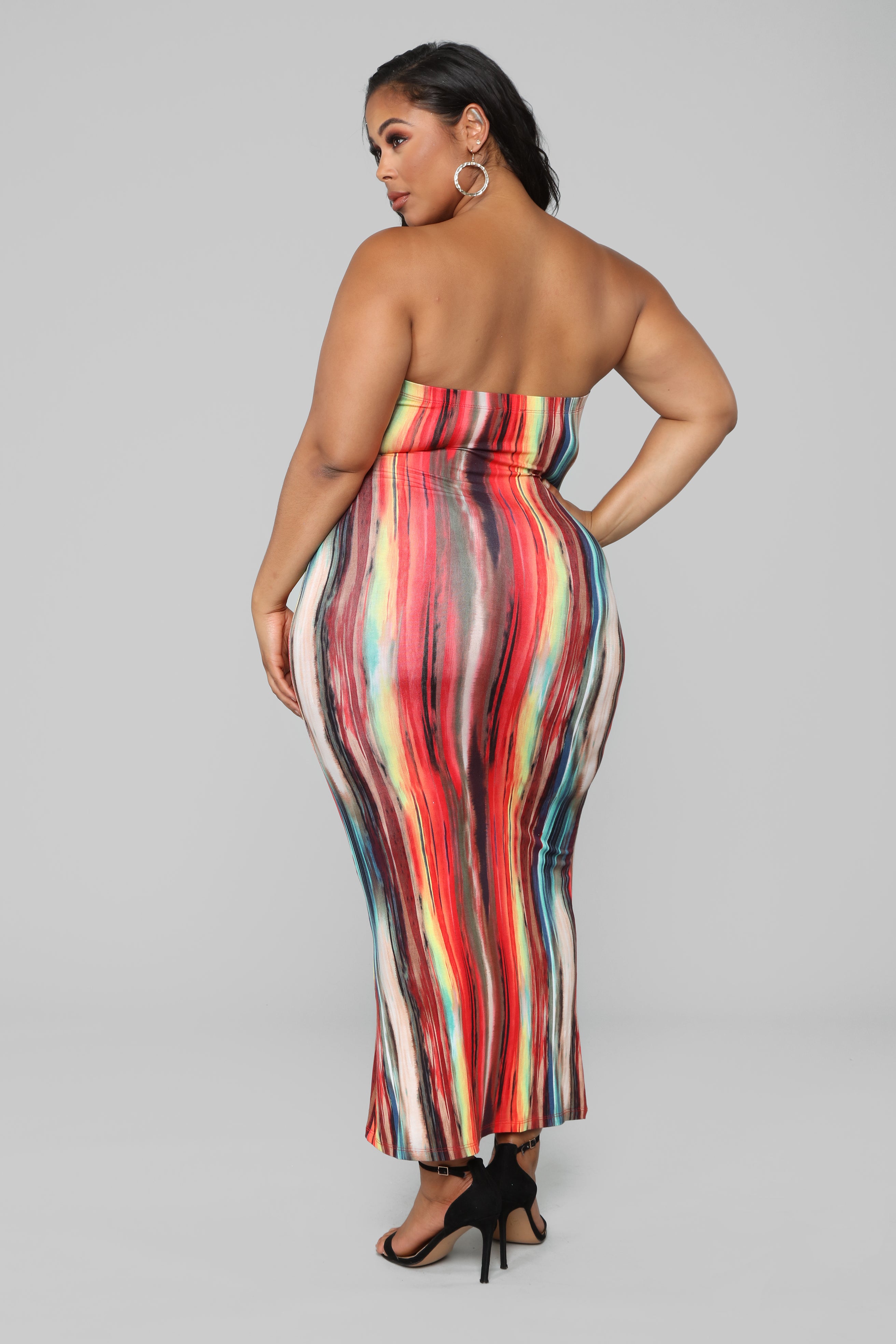 Work Of Art Dress - Red/Multi - Image 17