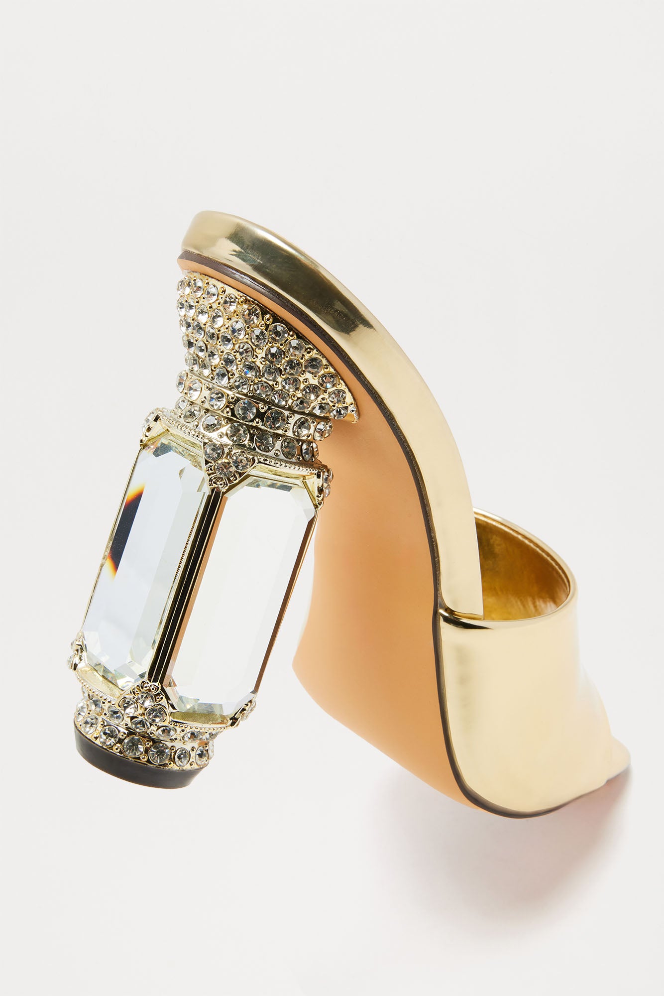 Ultimate Queen Mules - Gold - Image 4
