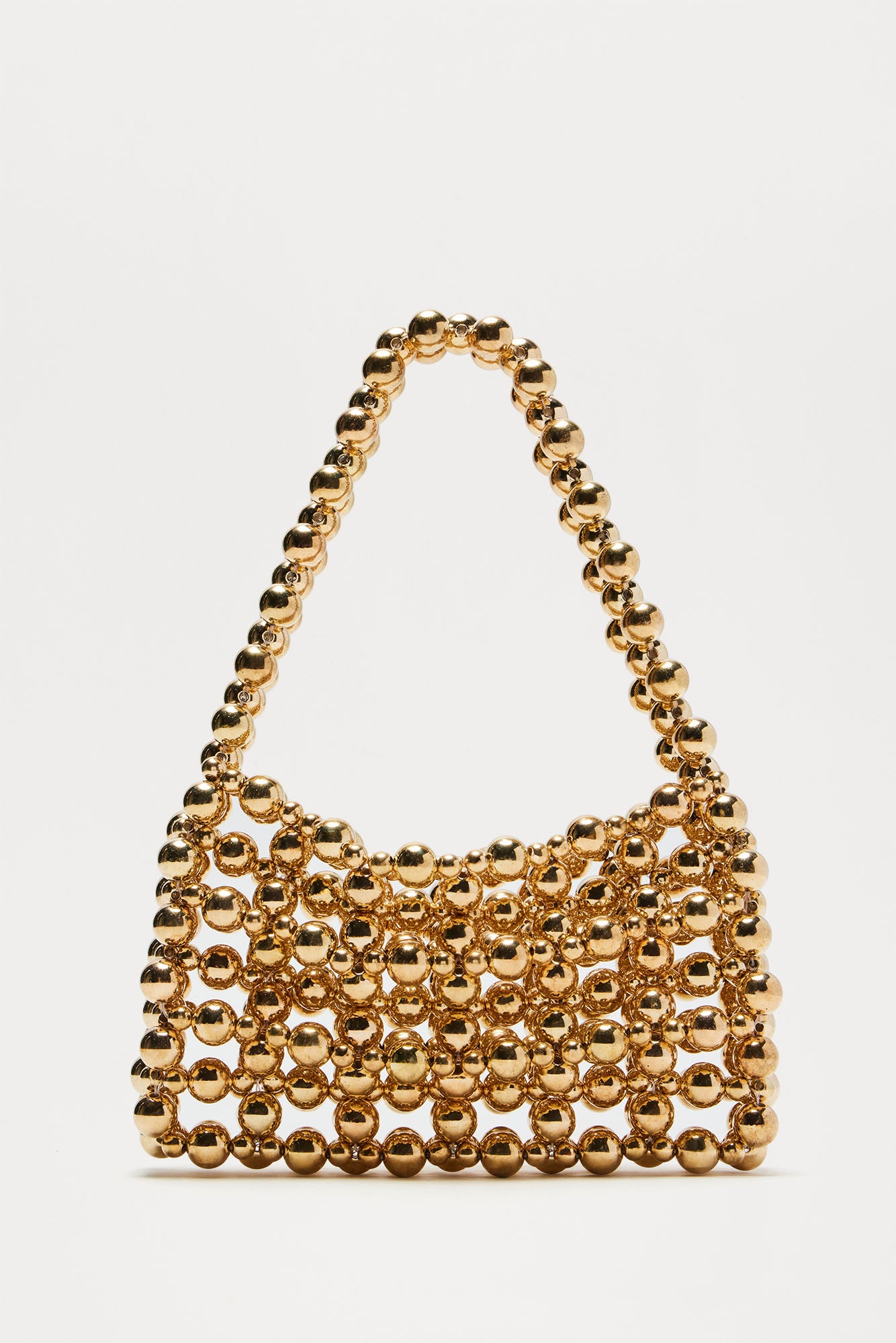 Double Bubble Fizz Handbag - Gold - Image 3