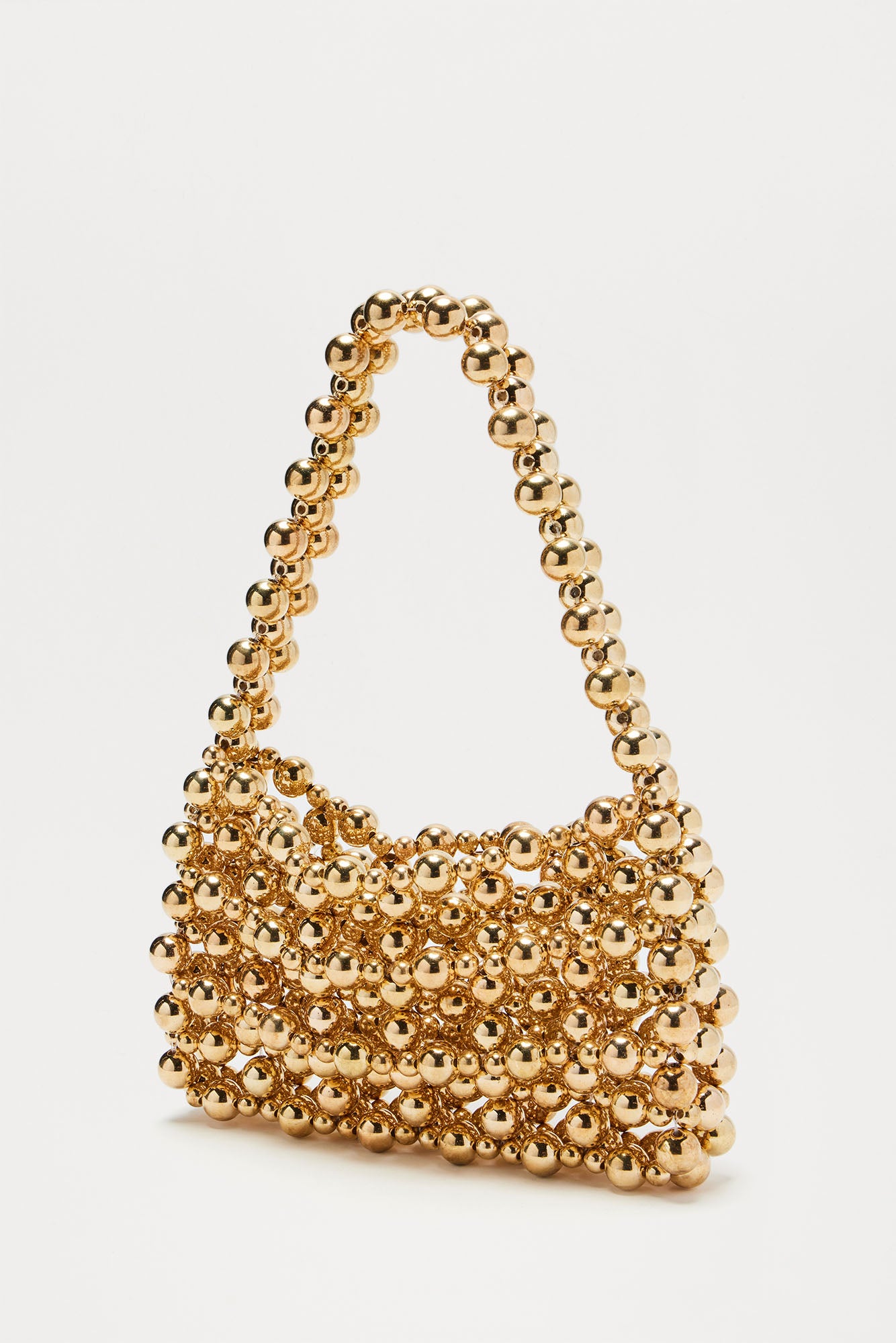 Double Bubble Fizz Handbag - Gold - Image 4