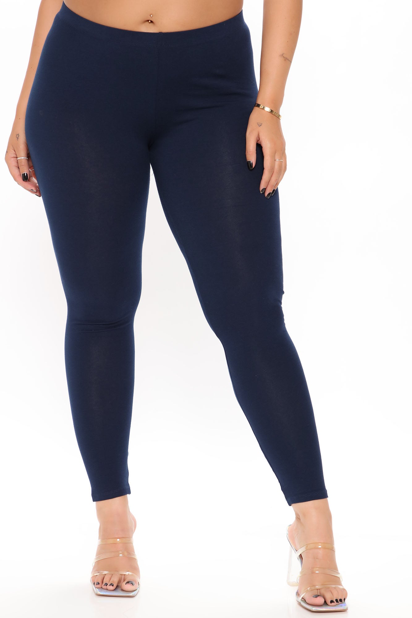 Kim Basic Legging - Navy - Image 8