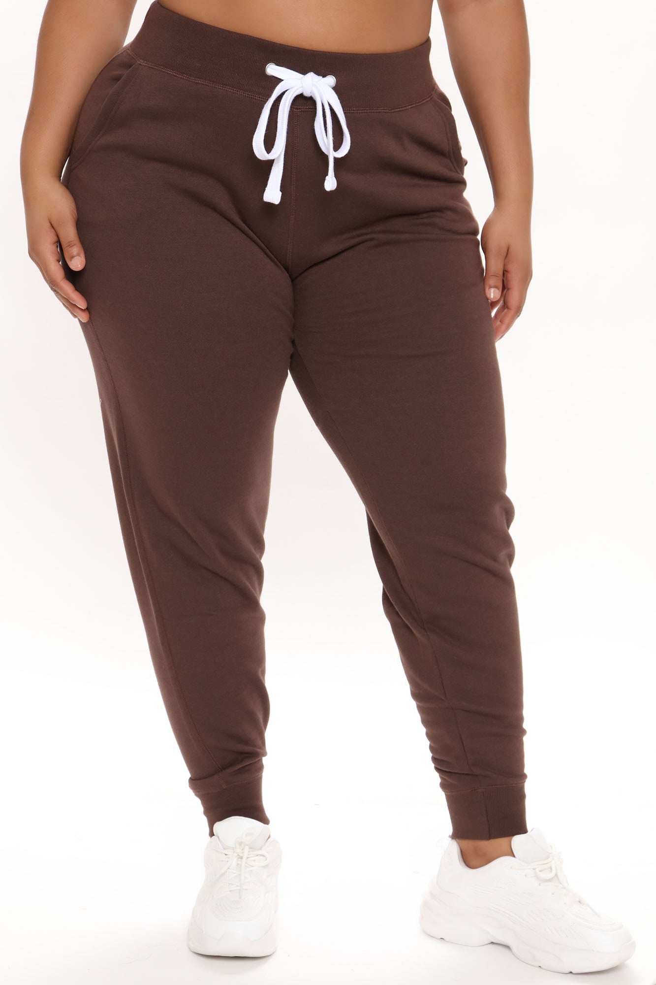 Relaxed Vibe Joggers - Chocolate - Image 6