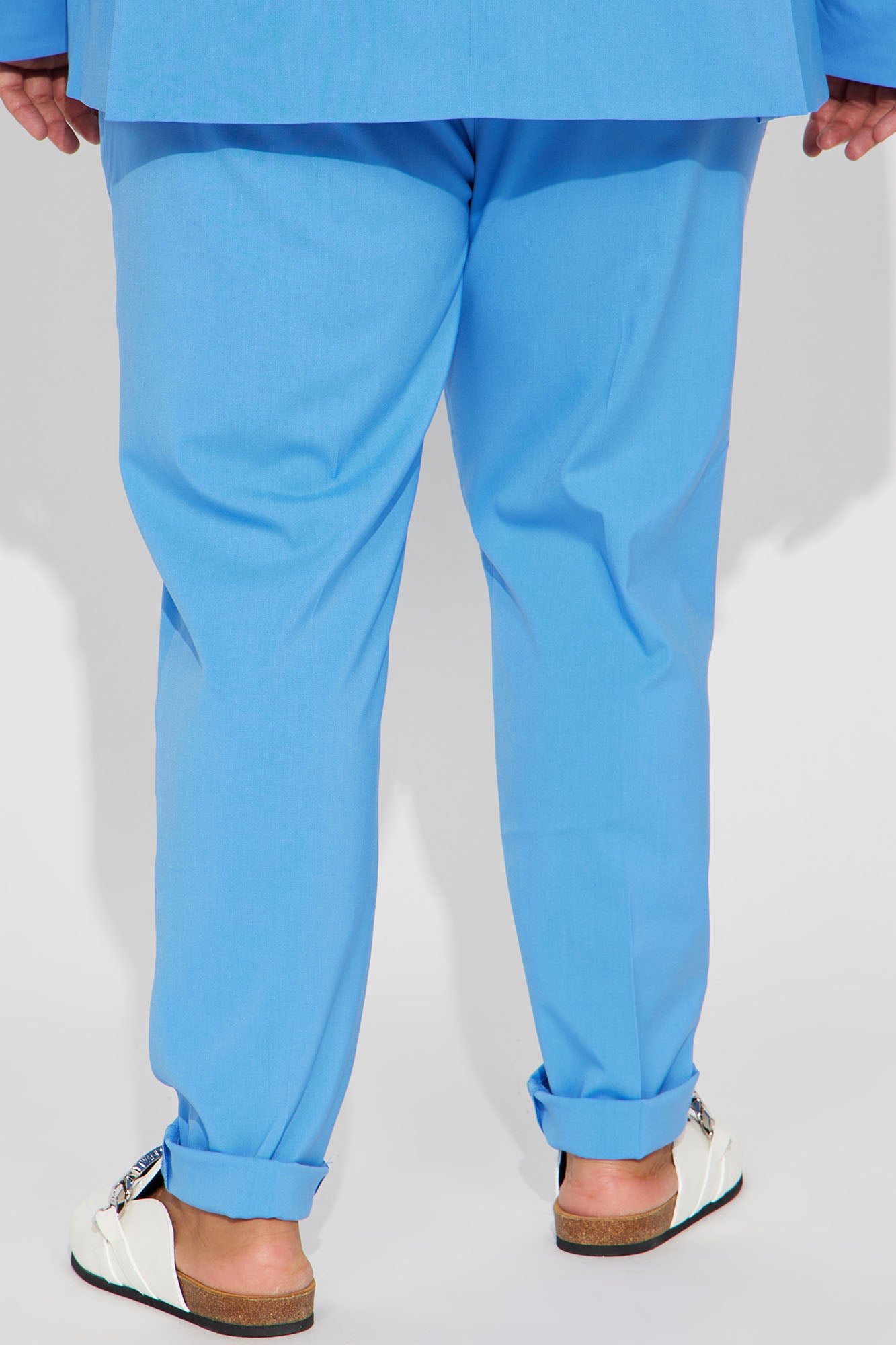 The Modern Stretch Slim Trouser - Blue - Image 9