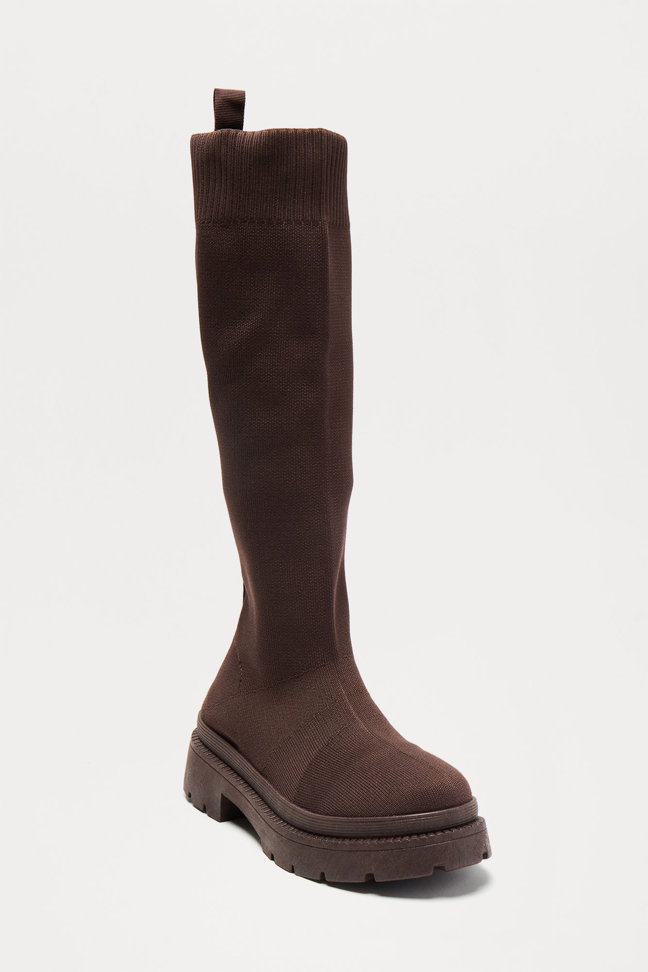 Rocco Knit Boots - Brown - Image 3