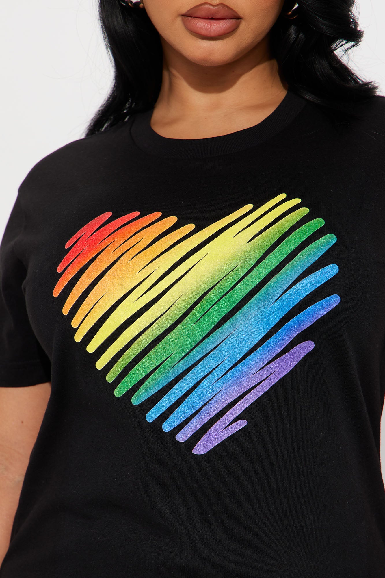 Love Is Love Pride Tee - Black - Image 3