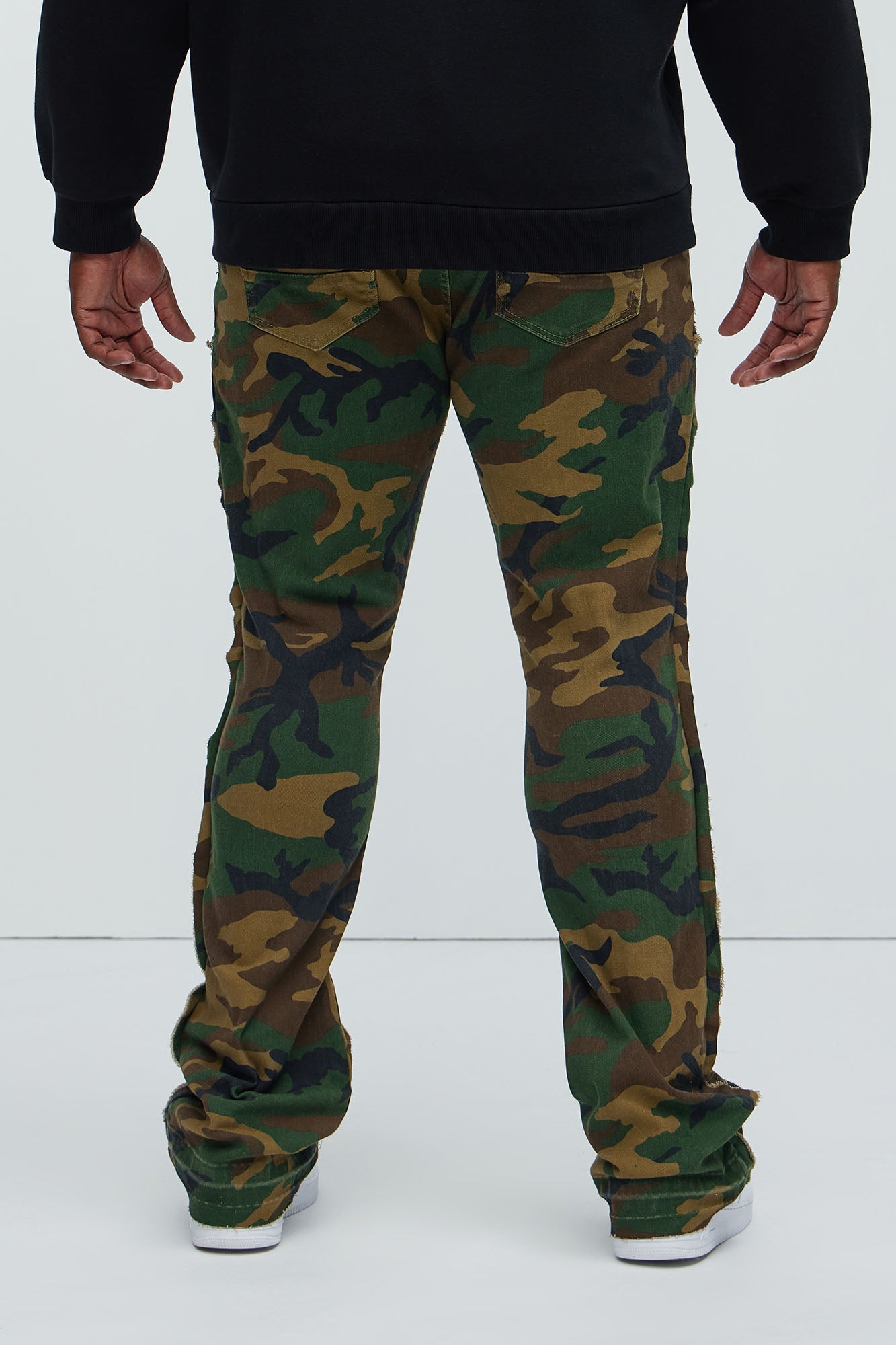 Wait For It Slim Flare Pants - Camouflage - Image 9