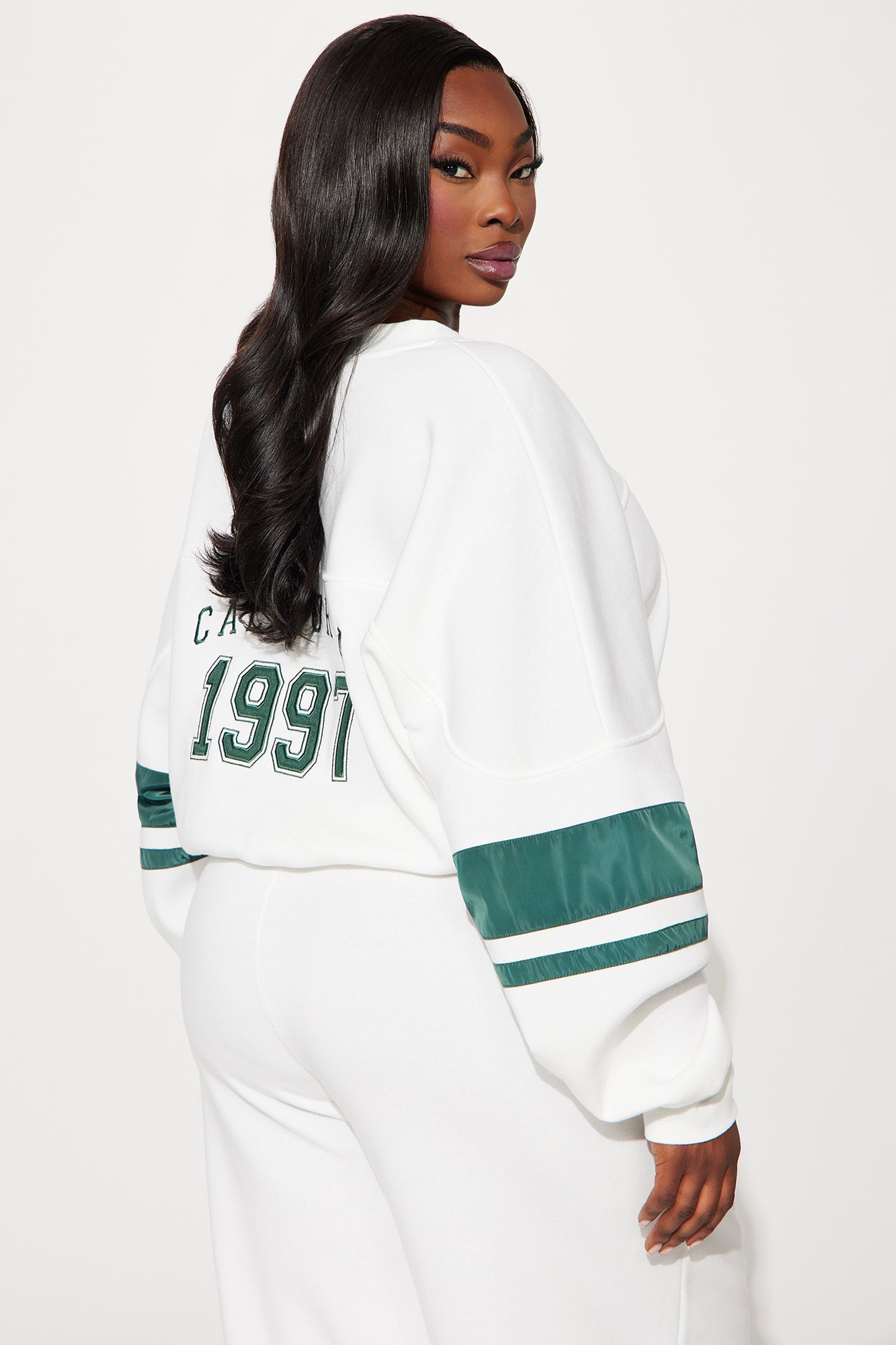 California Dreaming Athletic Sweatshirt - White - Image 8