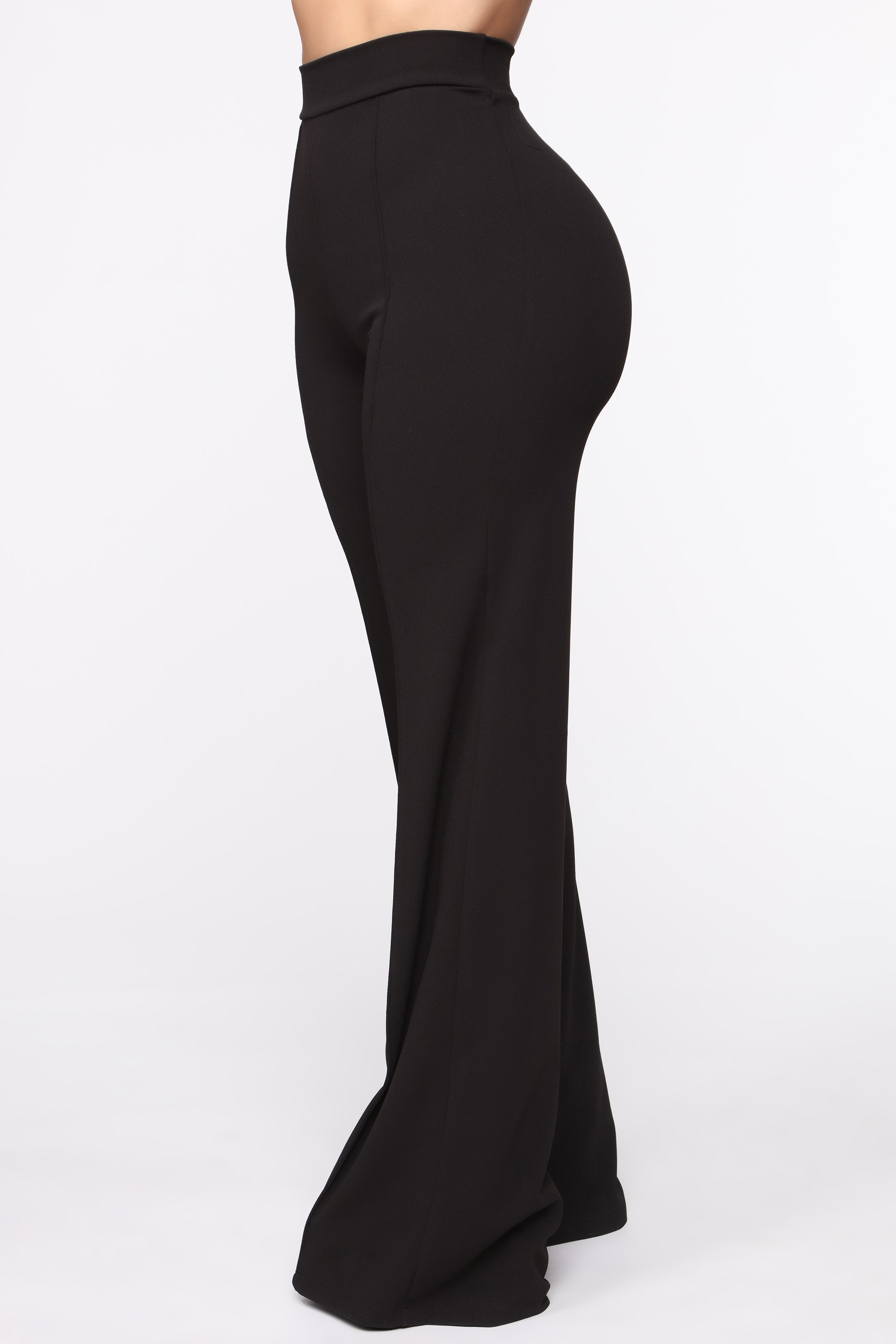 Victoria High Waisted Dress Pants - Black - Image 9